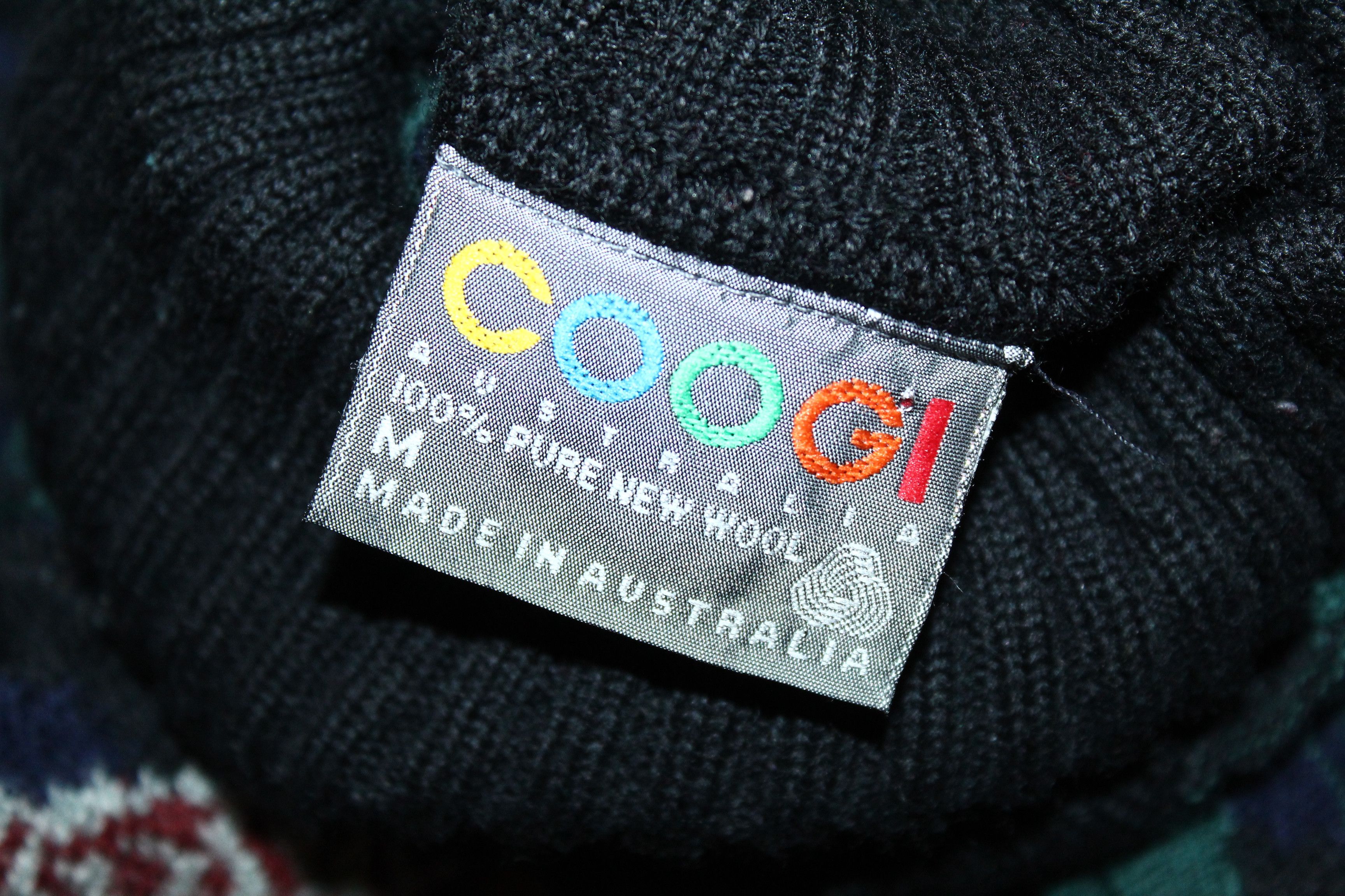 Coogi 💥RARE💥 COOGI Abstract Art Chunky Knit Turtleneck Sweater Size US M / EU 48-50 / 2 - 7 Thumbnail