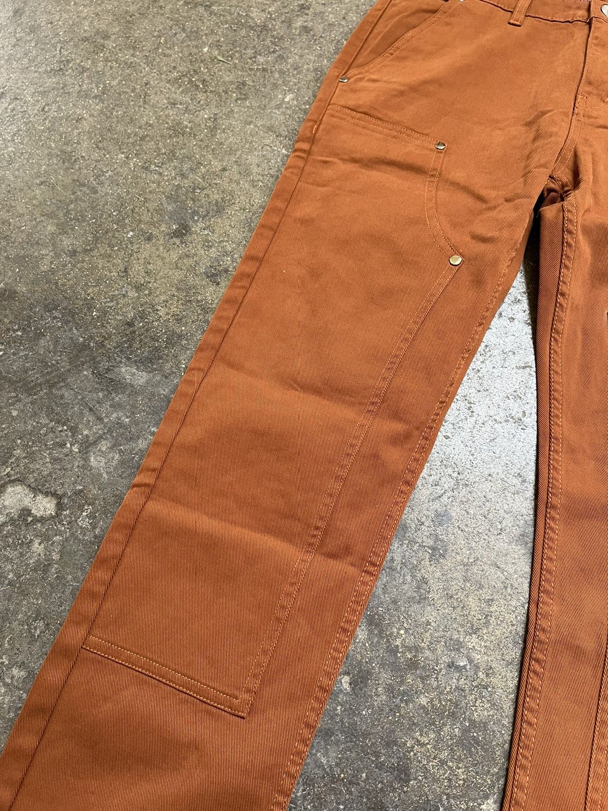 Vintage Double Knee Pants Burnt Orange Size US 40 / EU 56 - 3 Thumbnail