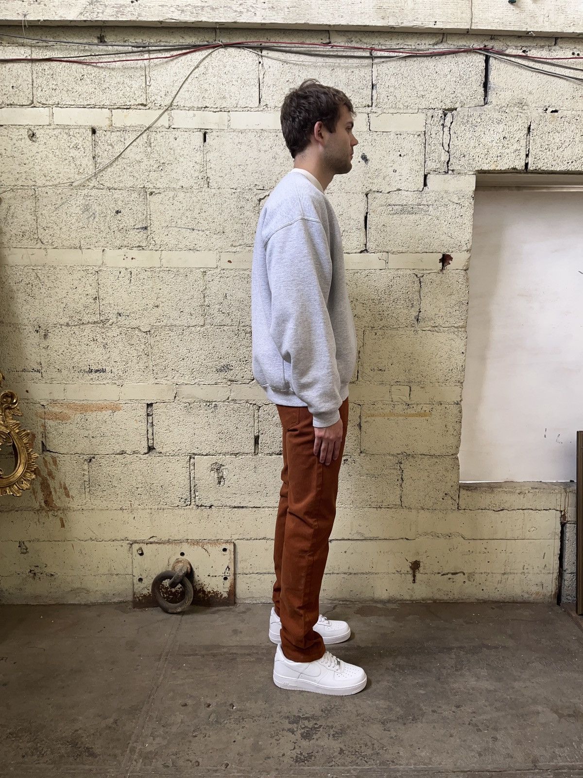 Vintage Double Knee Pants Burnt Orange Size US 40 / EU 56 - 6 Thumbnail