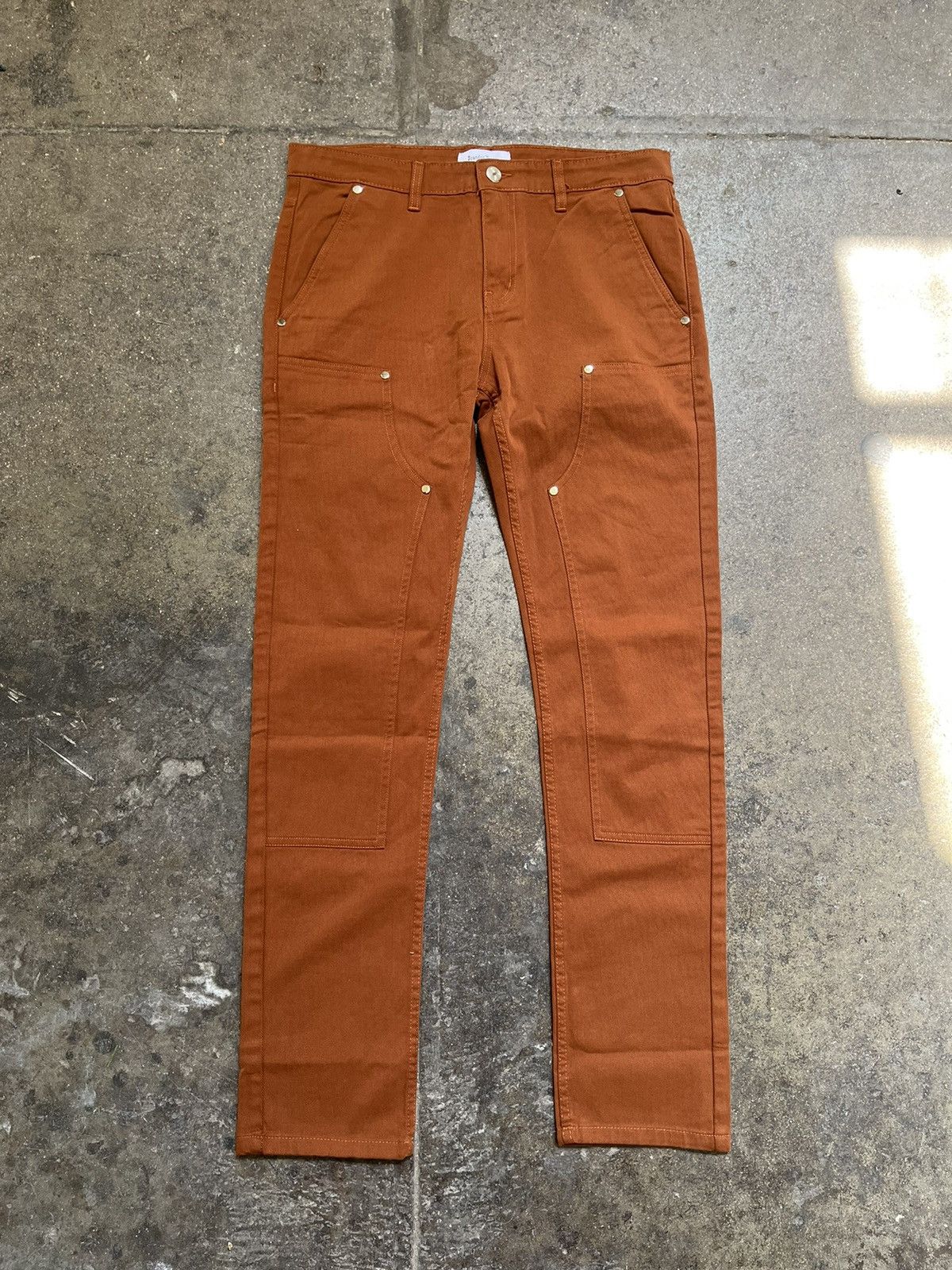 Vintage Double Knee Pants Burnt Orange Size US 40 / EU 56 - 1 Thumbnail