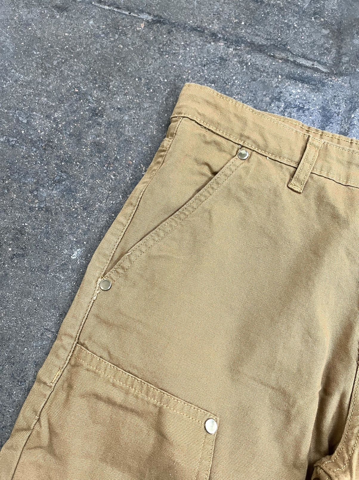 Vintage Double Knee Pants Tan Size US 28 / EU 44 - 4 Thumbnail