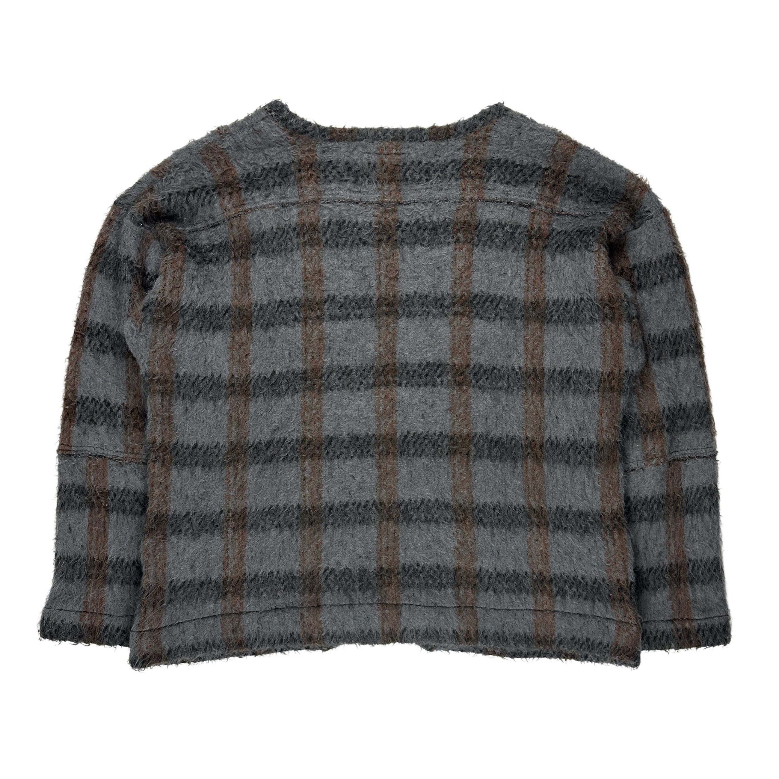 Blackmeans Brushed Mohair Slash & Sew Sweater Size US XL / EU 56 / 4 - 2 Thumbnail