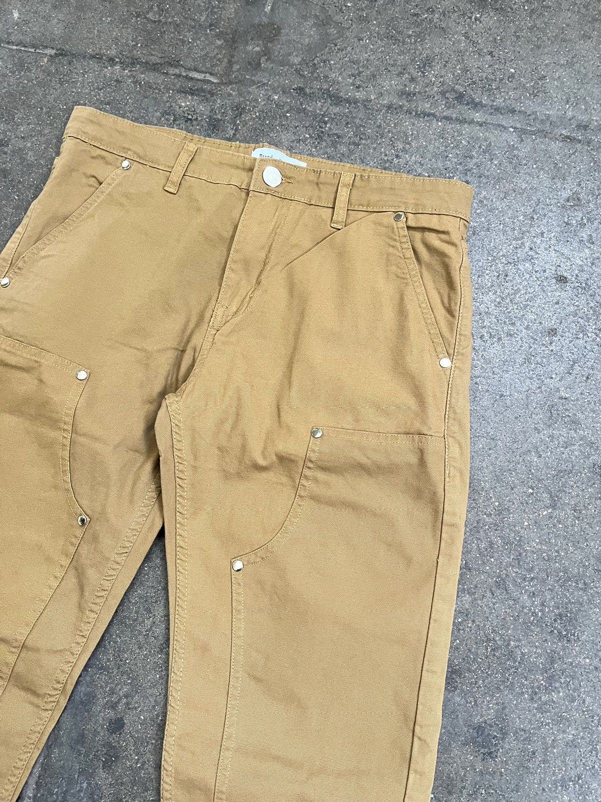 Vintage Double Knee Pants Tan Size US 30 / EU 46 - 2 Thumbnail