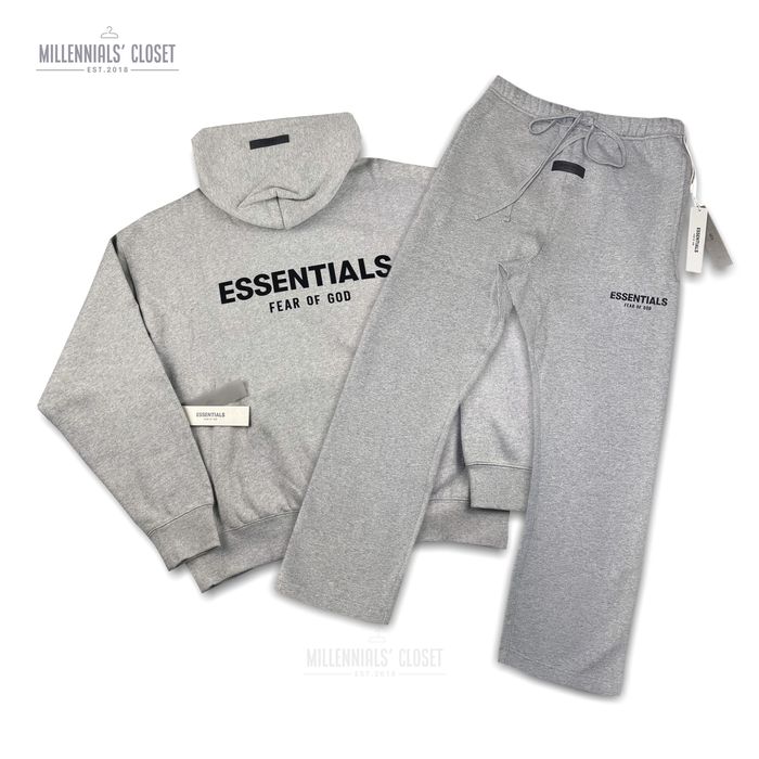 Fear of God Fear of God Essentials Tracksuit Dark Oatmeal Relaxed XXL