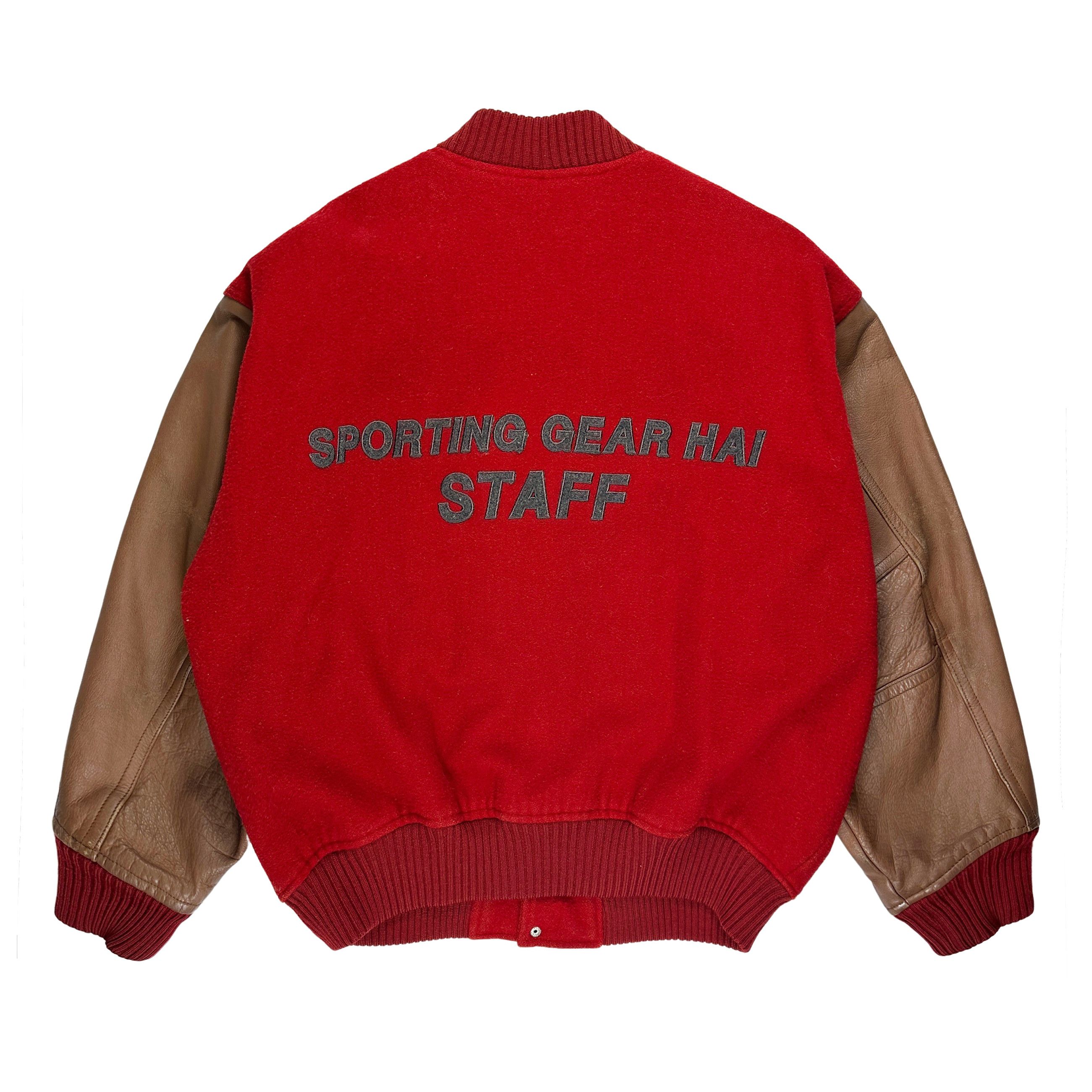 Hai Sporting Gear × Issey Miyake AW85 Red Staff Bomber Size US L / EU 52-54 / 3 - 2 Thumbnail