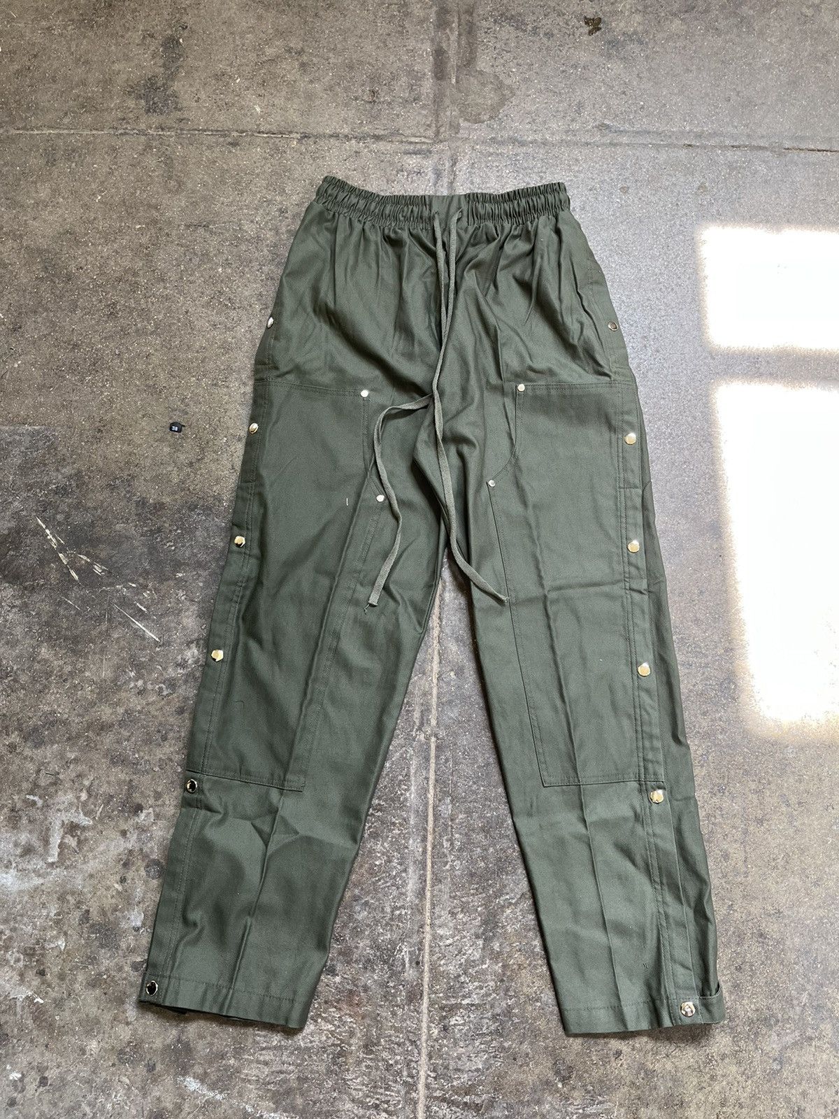 Vintage Snap Double Knee Olive Size US 34 / EU 50 - 1 Thumbnail