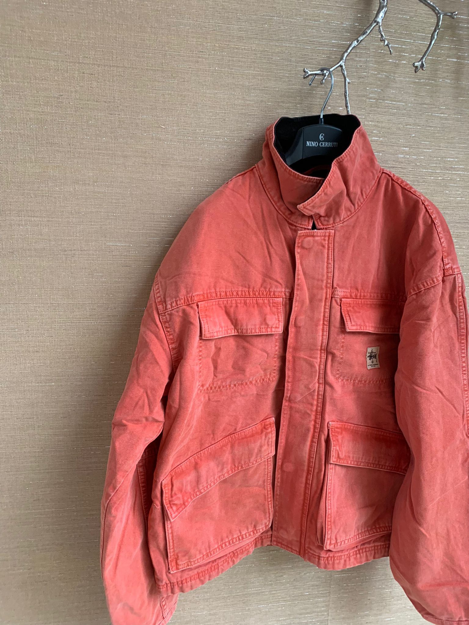 Stussy Washed Shop Canvas Jacket Size US L / EU 52-54 / 3 - 6 Thumbnail