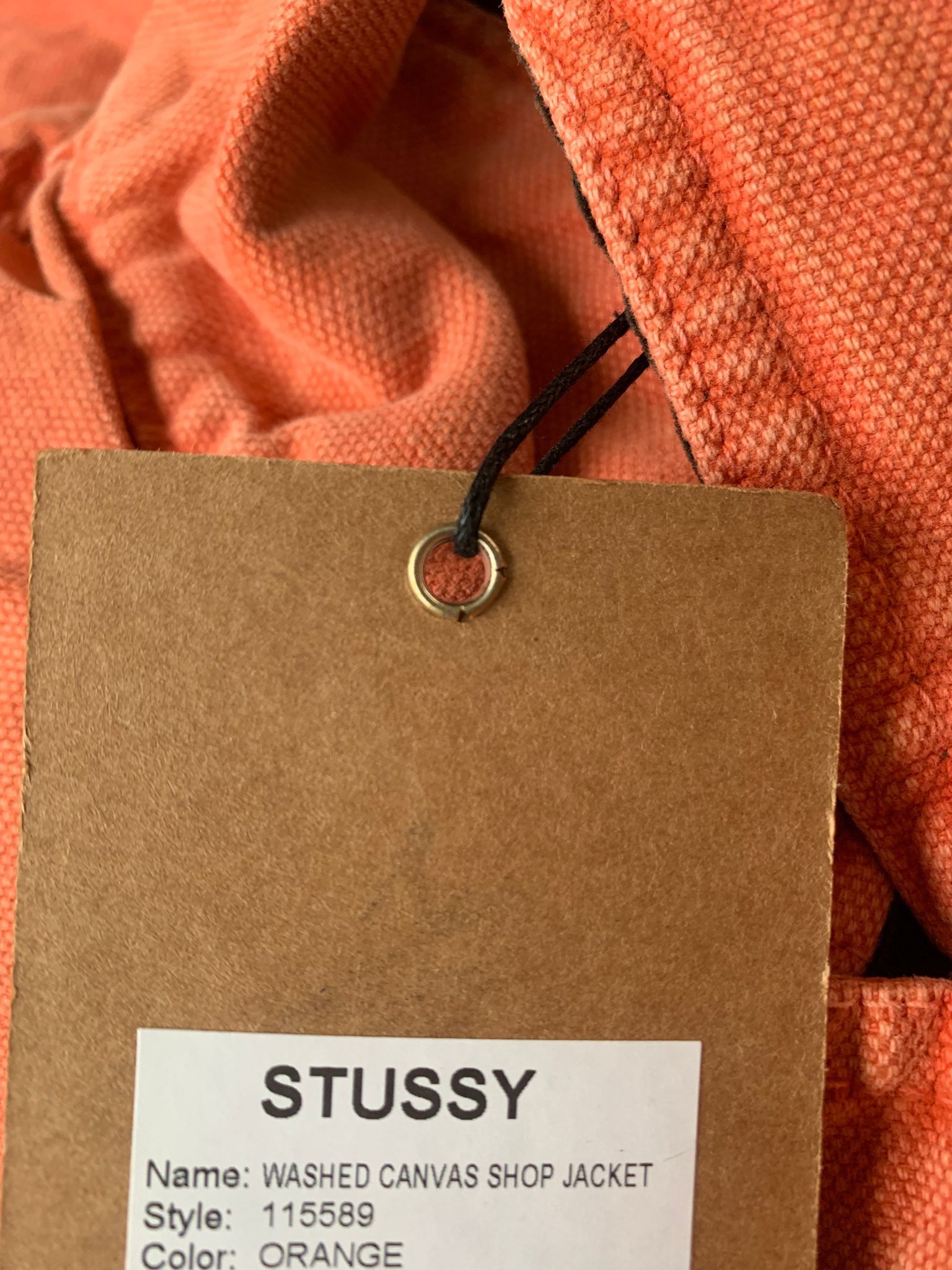Stussy Washed Shop Canvas Jacket Size US L / EU 52-54 / 3 - 18 Thumbnail