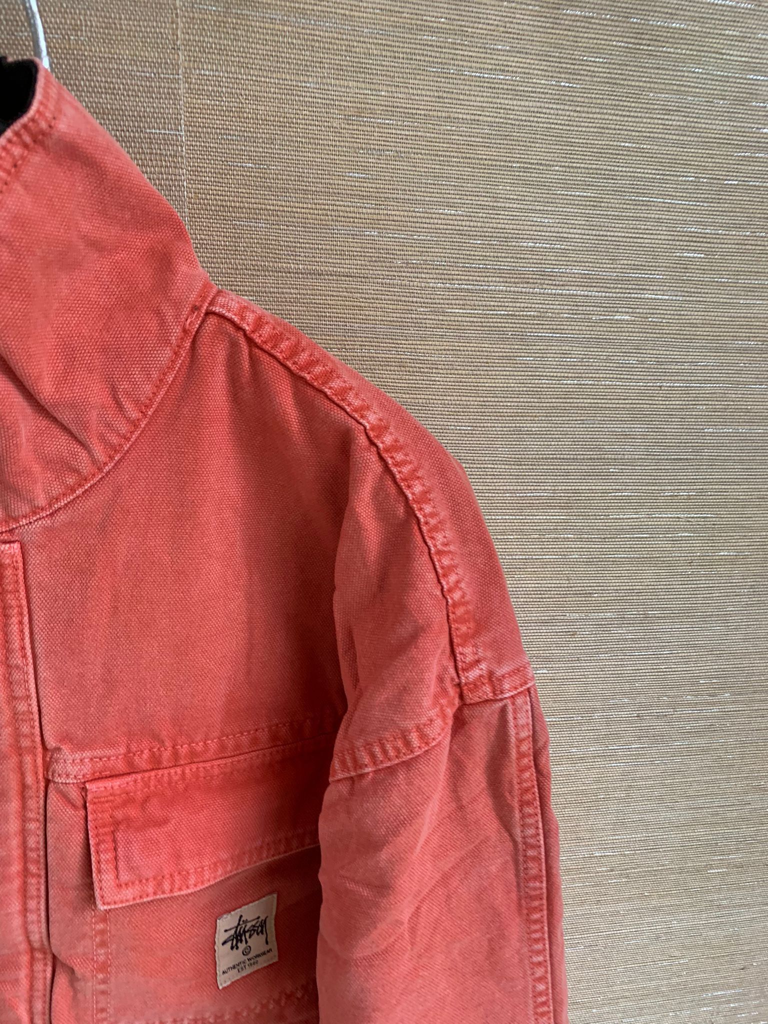Stussy Washed Shop Canvas Jacket Size US L / EU 52-54 / 3 - 7 Thumbnail