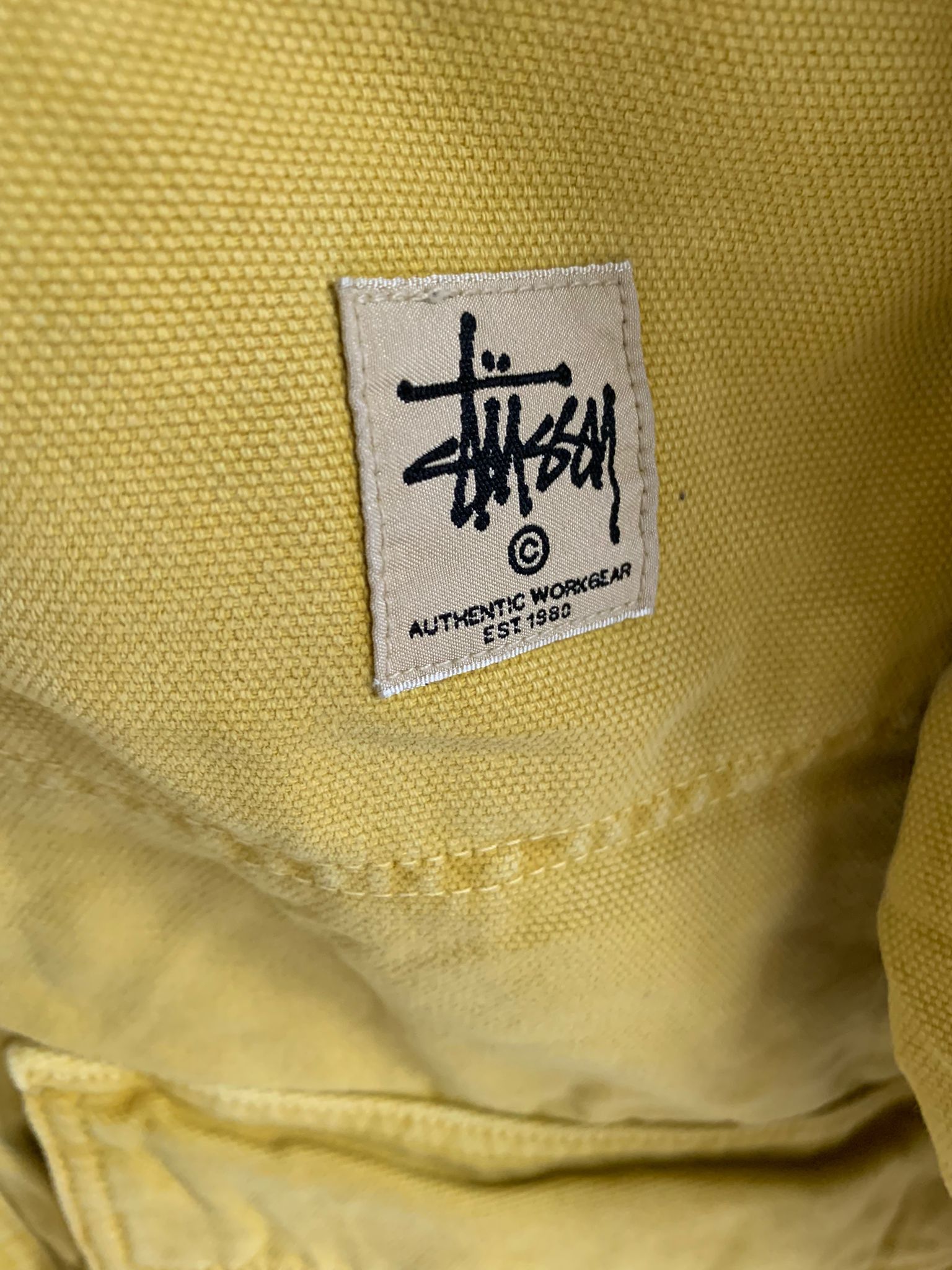 Stussy Washed Shop Canvas Jacket Size US S / EU 44-46 / 1 - 7 Thumbnail