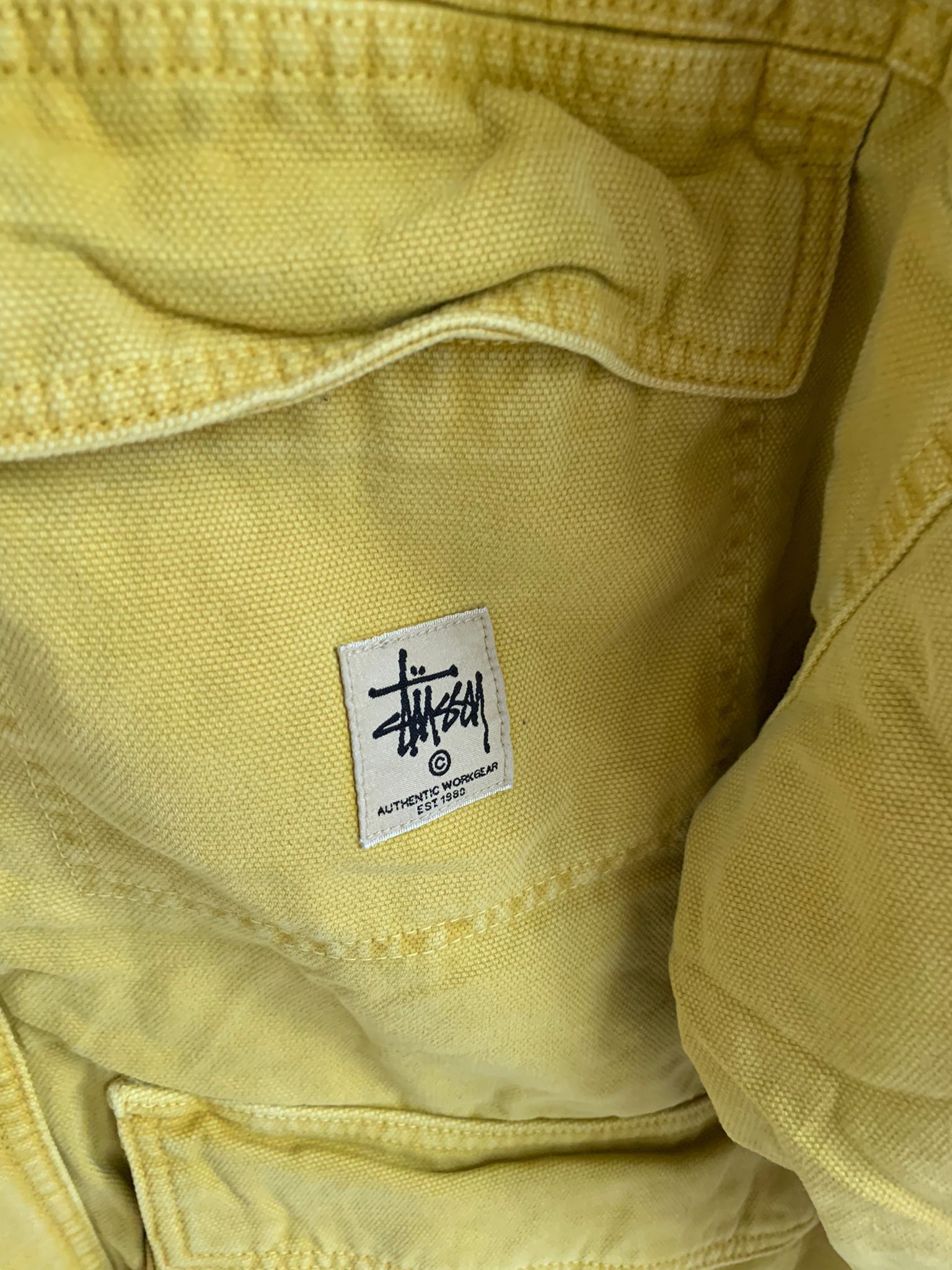 Stussy Washed Shop Canvas Jacket Size US S / EU 44-46 / 1 - 5 Thumbnail