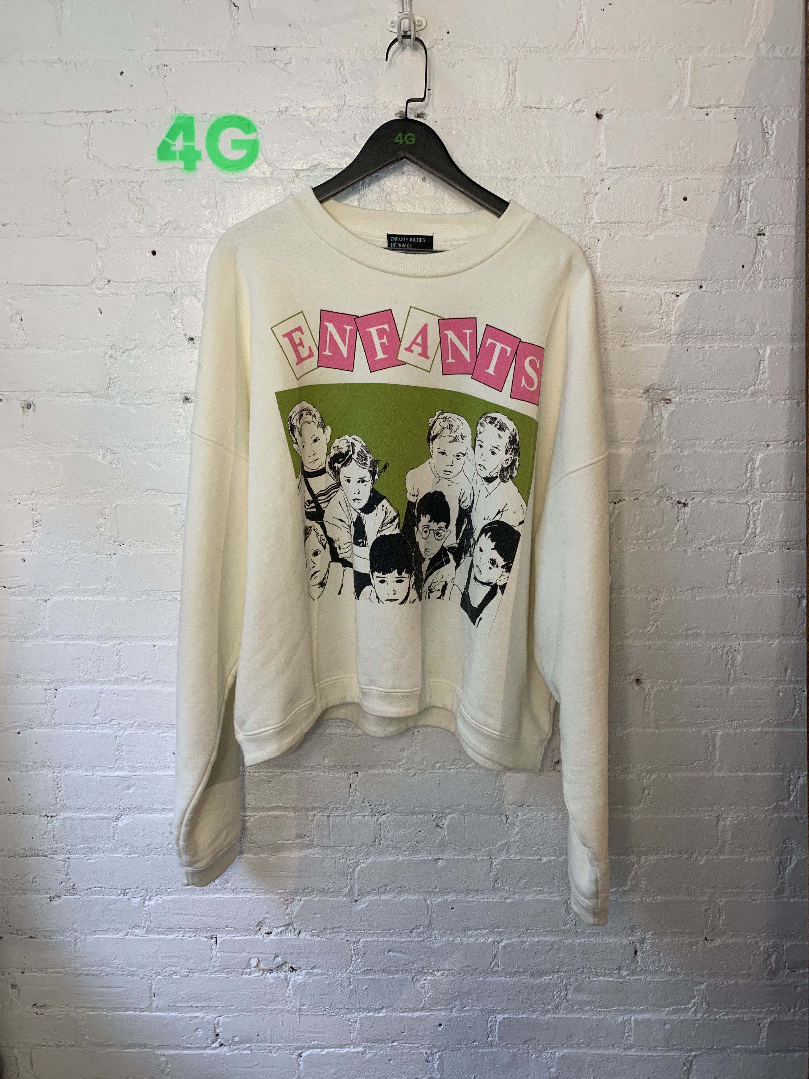 Enfants Riches Deprimes ERD BABY BLACK LETTER SWEATER BAGGY 4GSELLER Size US XL / EU 56 / 4 - 1 Thumbnail