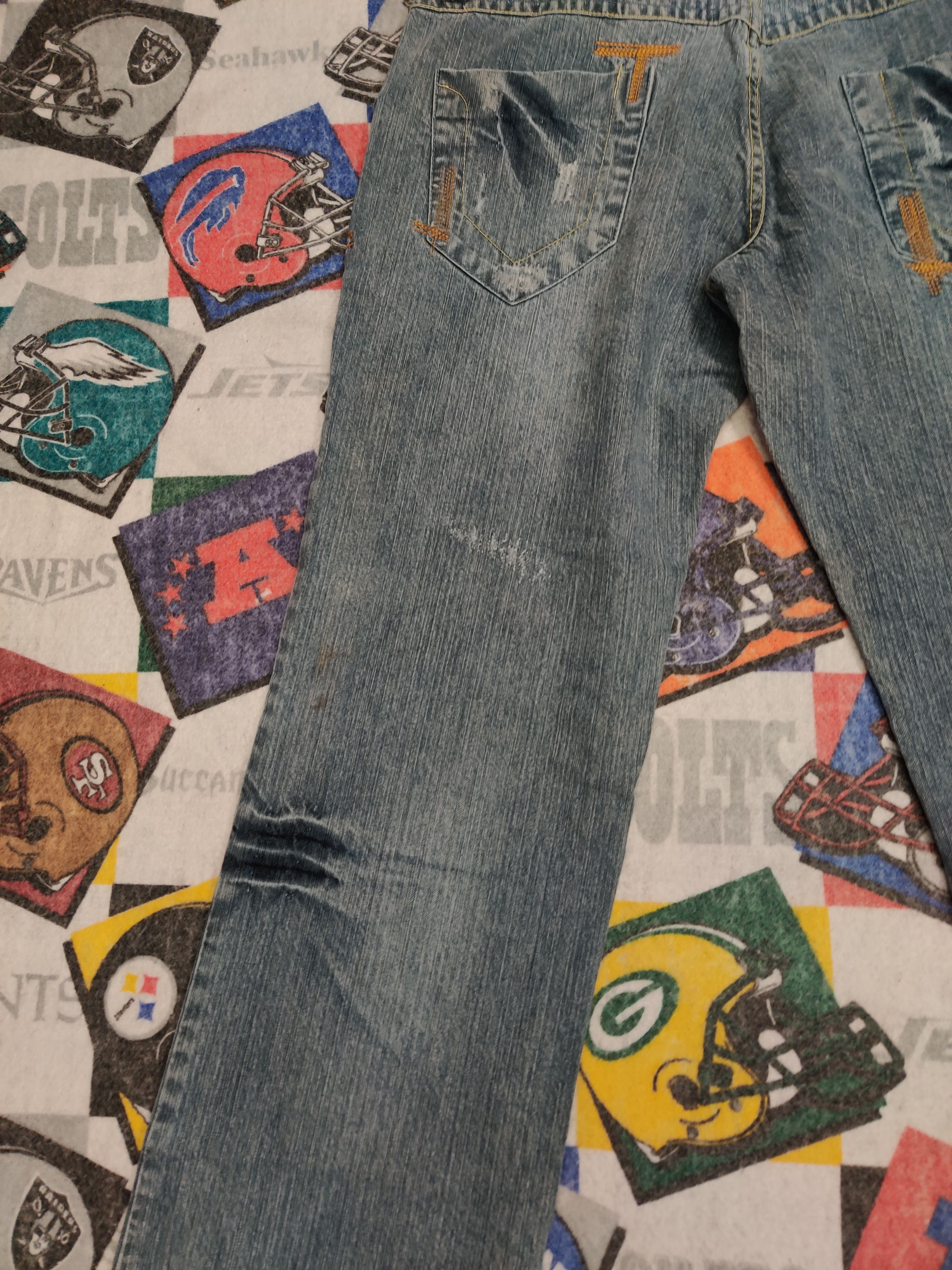 Vintage Y2K Style Morning Star Men's Loose Fit Jeans Size US 40 / EU 56 - 4 Thumbnail