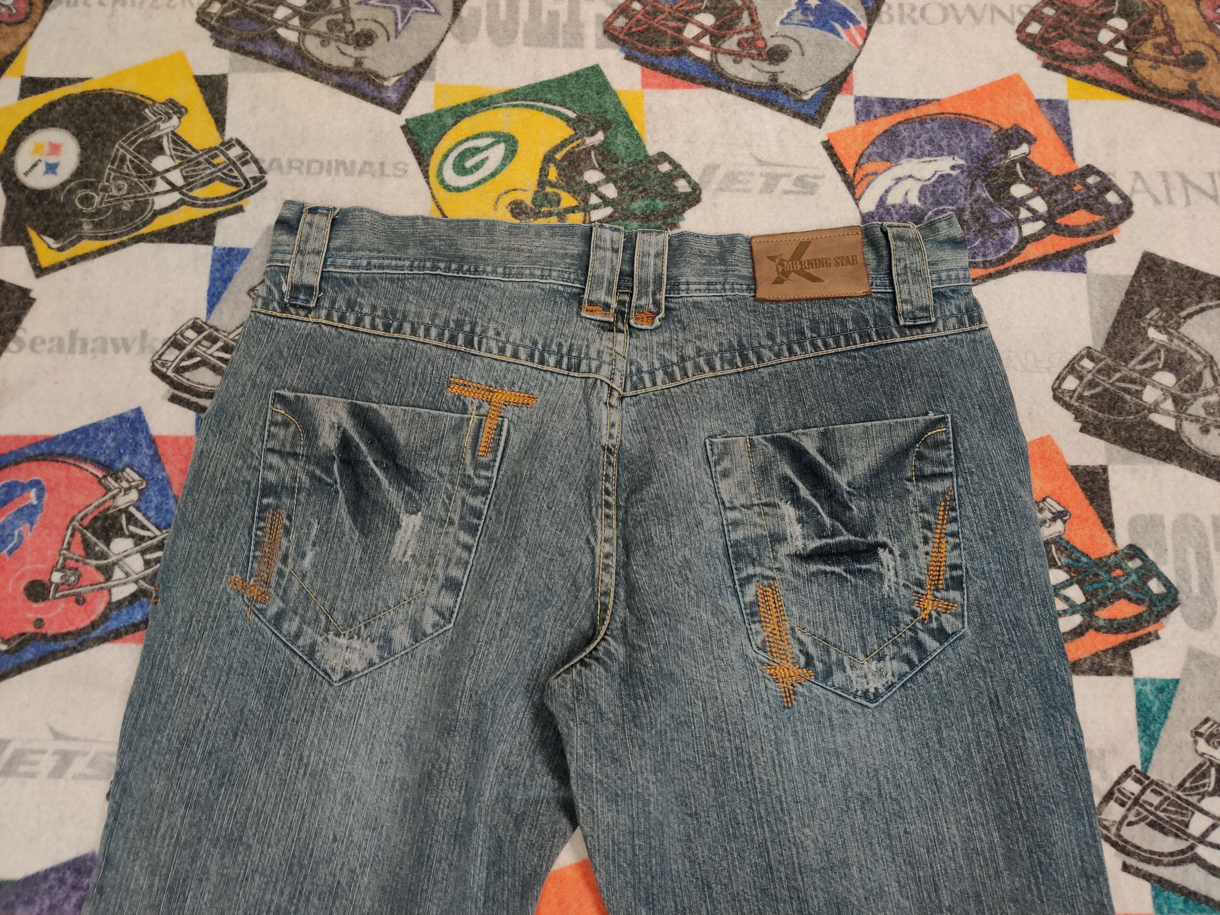 Vintage Y2K Style Morning Star Men's Loose Fit Jeans Size US 40 / EU 56 - 5 Thumbnail