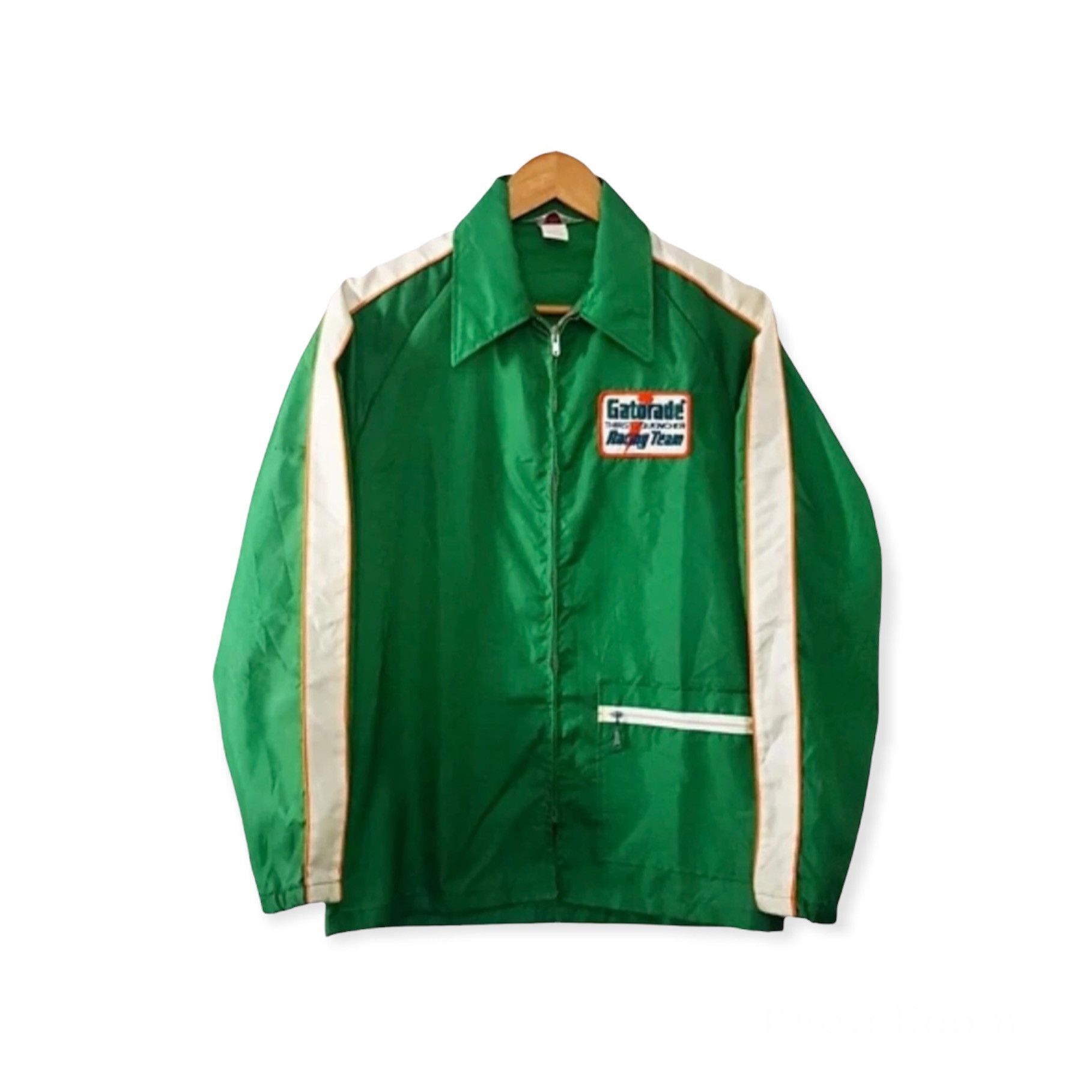 image of Vintage Gatorade Windbreaker Jacket in Green, Men's (Size Small)