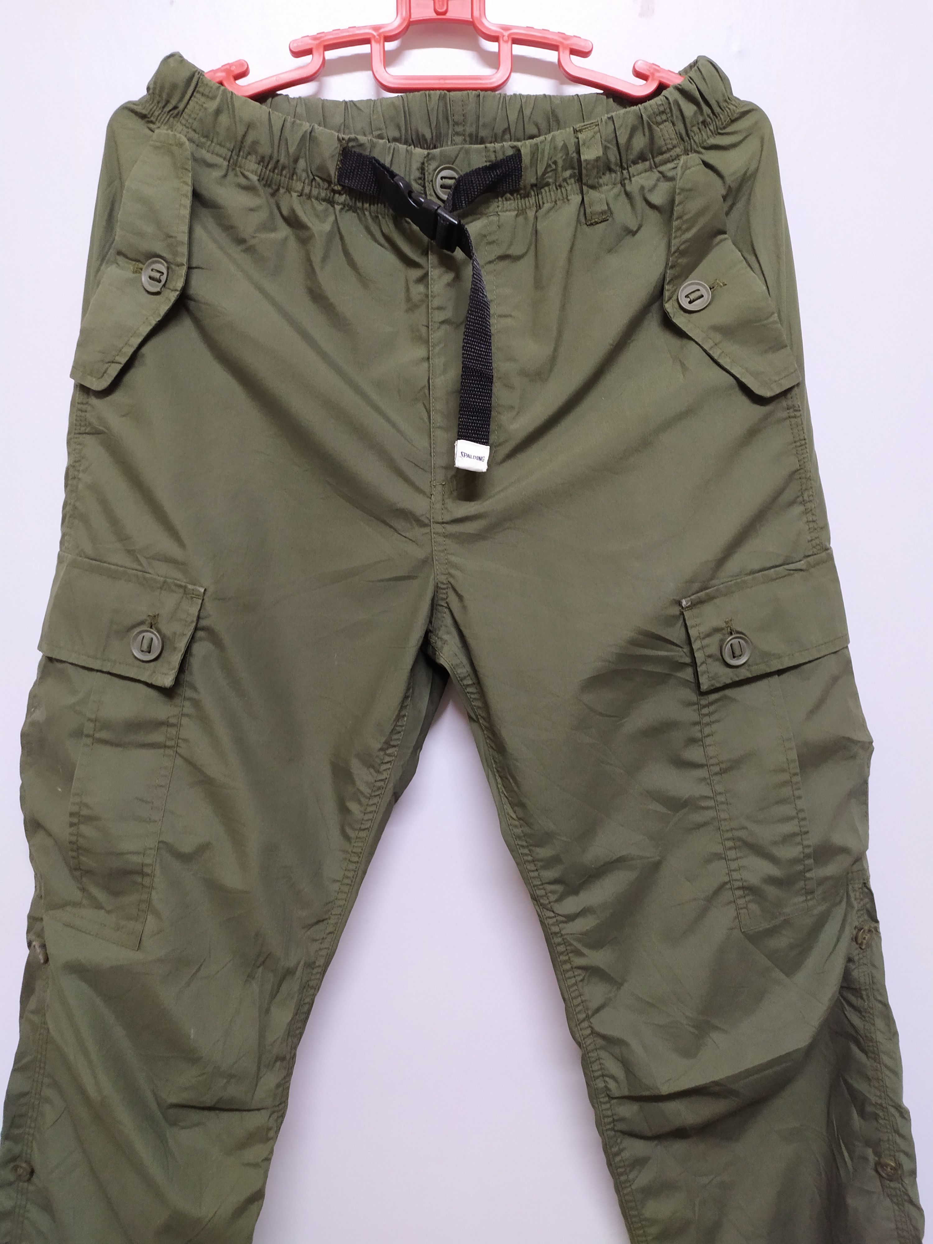 Japanese Brand × Vintage JAPANESE BRAND GREEN CARGO PANTS Size US 29 - 3 Thumbnail