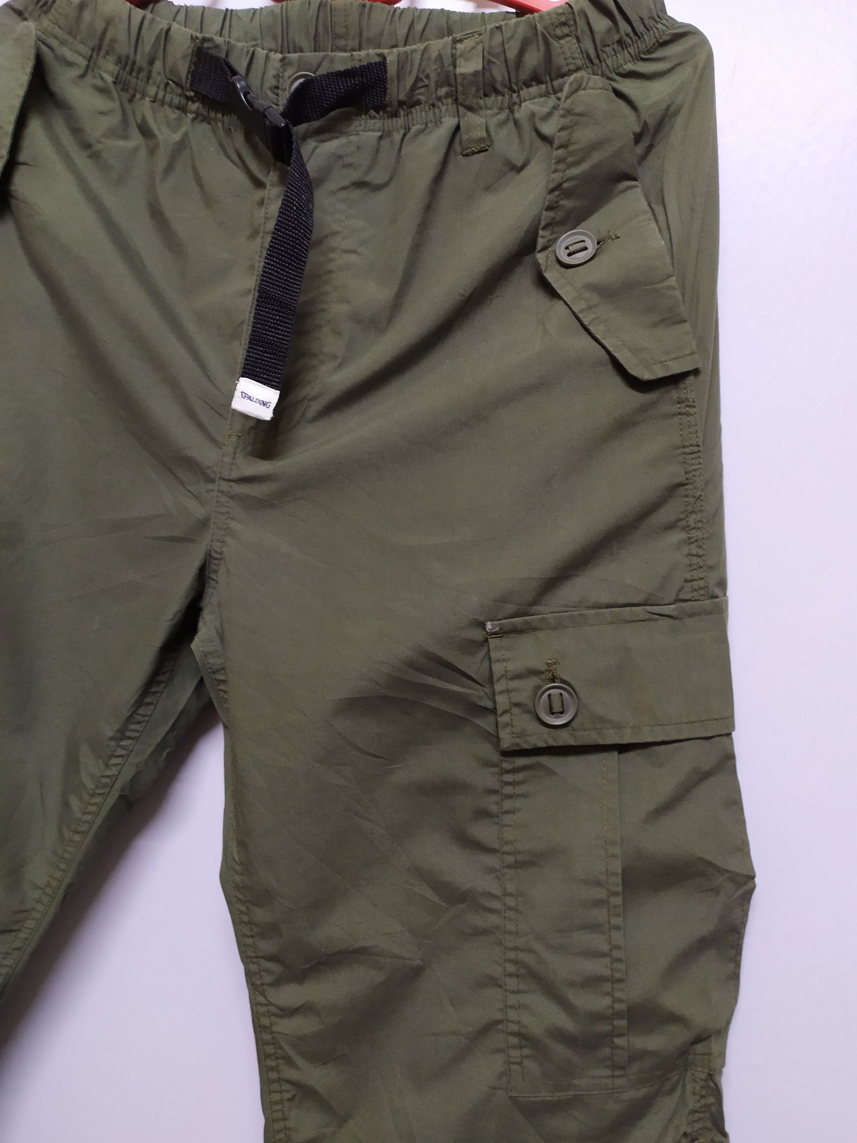 Japanese Brand × Vintage JAPANESE BRAND GREEN CARGO PANTS Size US 29 - 4 Thumbnail