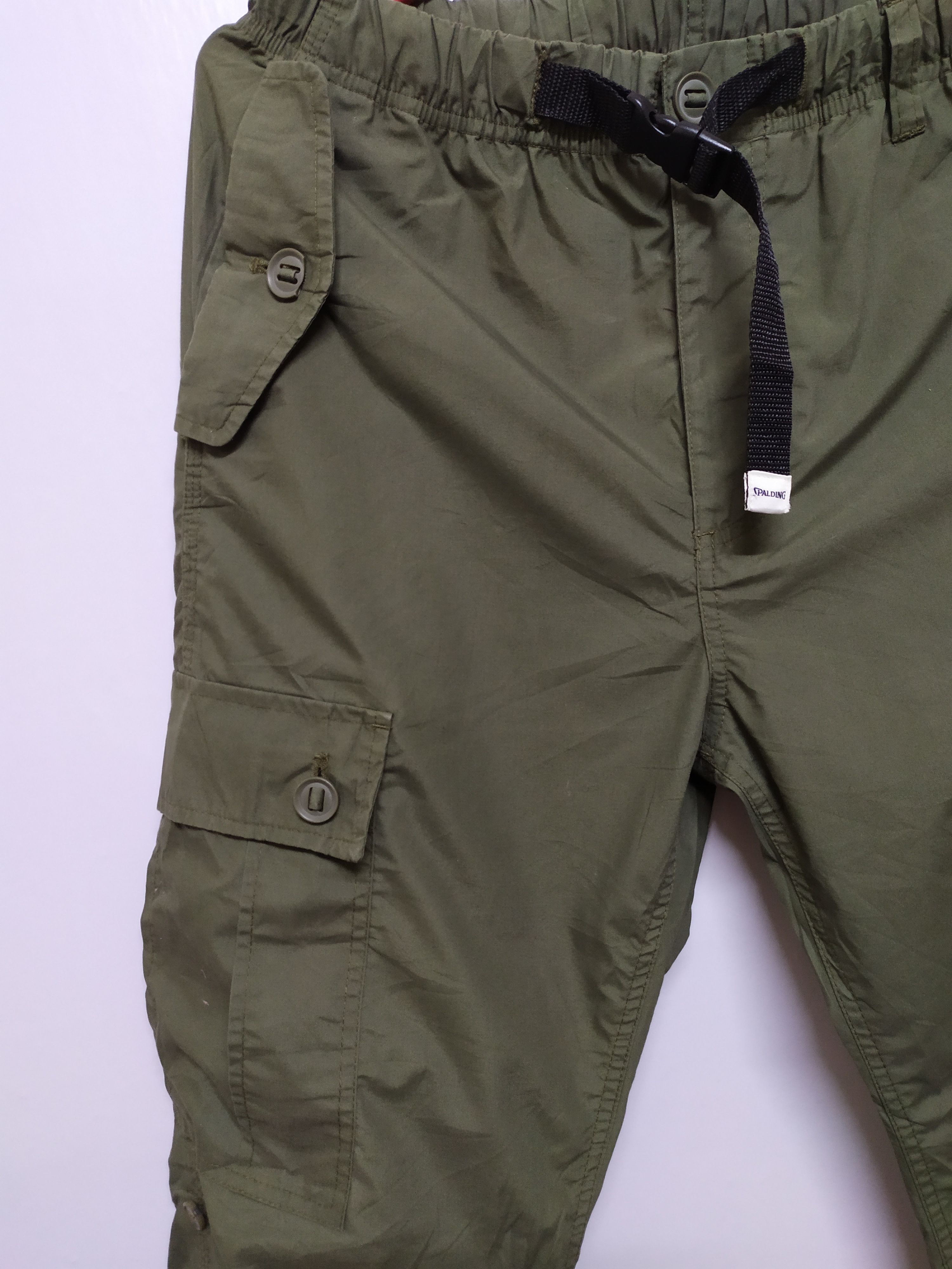 Japanese Brand × Vintage JAPANESE BRAND GREEN CARGO PANTS Size US 29 - 5 Thumbnail