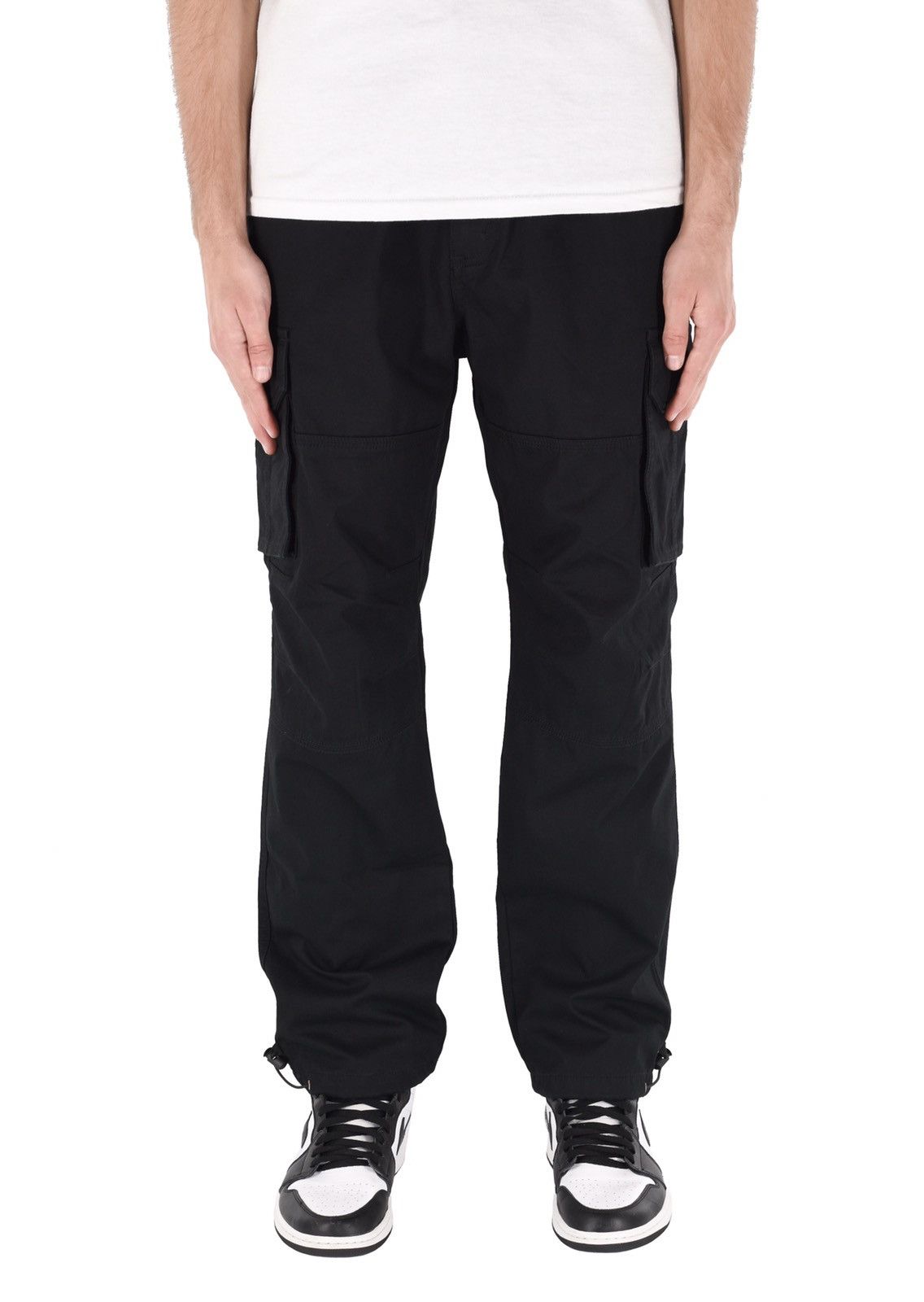 Japanese Brand Vintage Cargo Pants Black Size US 28 / EU 44 - 2 Thumbnail
