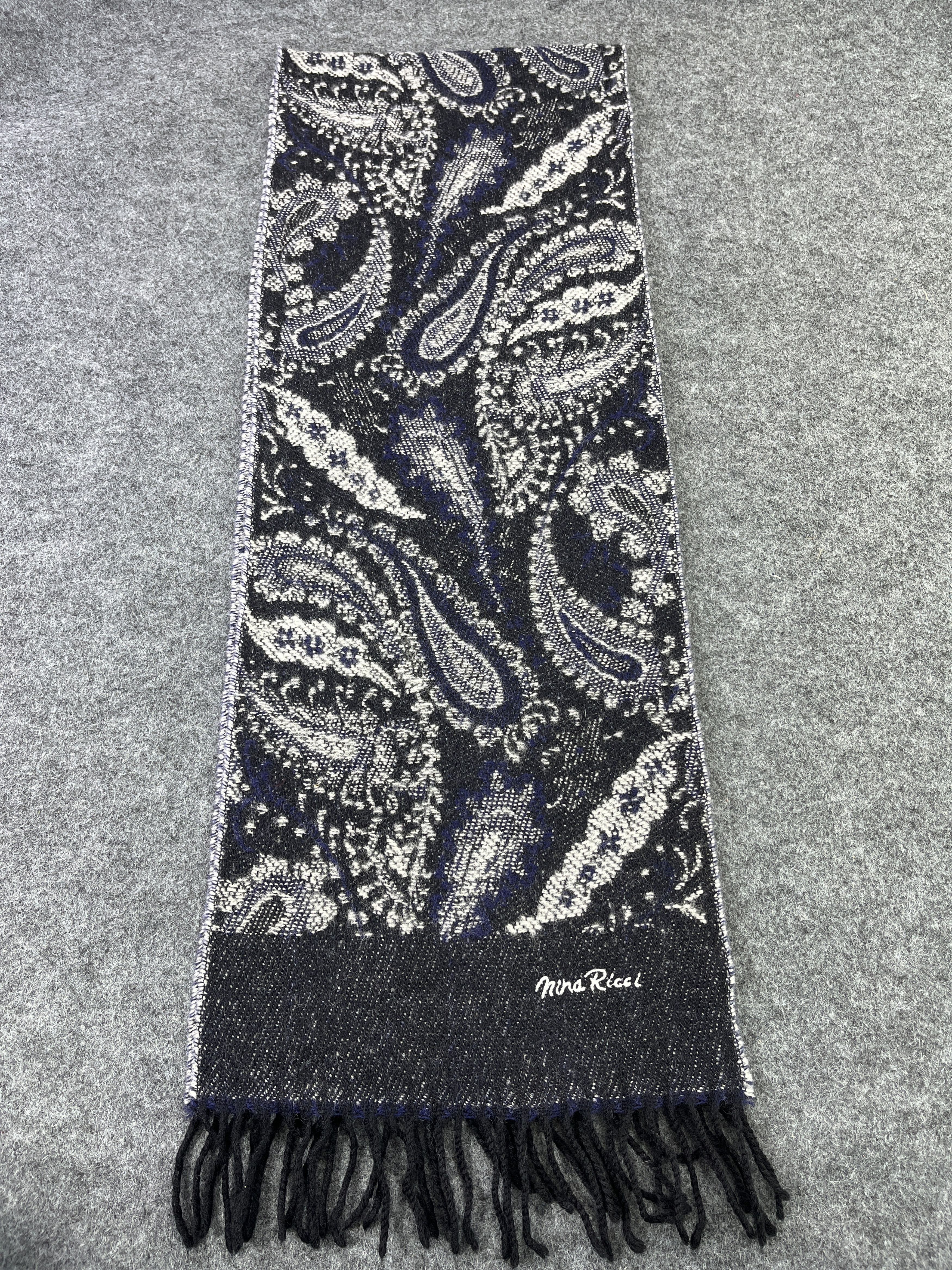 Nina Ricci × Vintage NINA RICCI PAISLEY SCARVES / MUFFLER / NECKWEAR T157 Size ONE SIZE - 2 Thumbnail