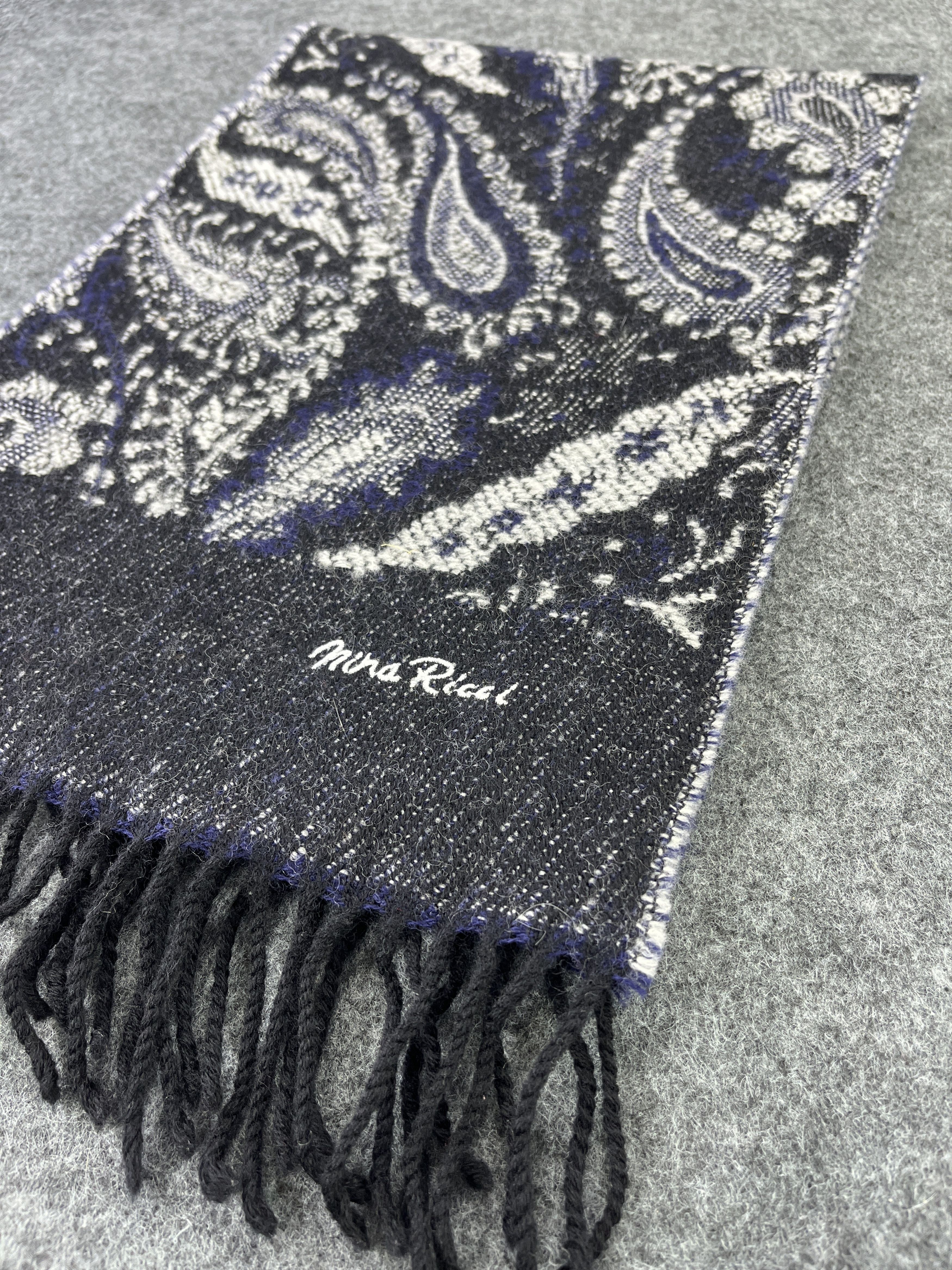 Nina Ricci × Vintage NINA RICCI PAISLEY SCARVES / MUFFLER / NECKWEAR T157 Size ONE SIZE - 5 Thumbnail