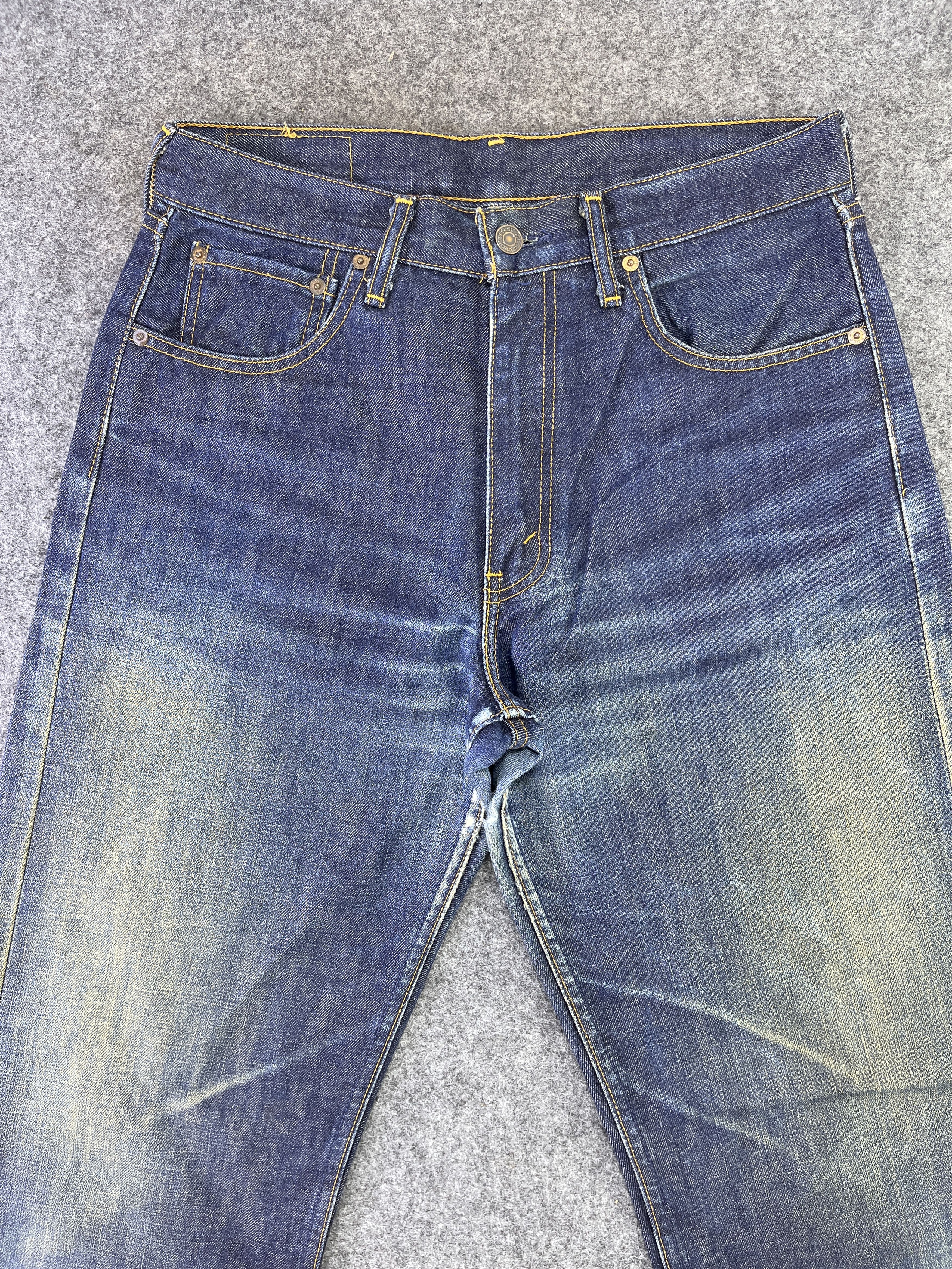 Levi's Vintage Levis 512 Blue Wash Jeans - J913 Size US 31 - 3 Thumbnail