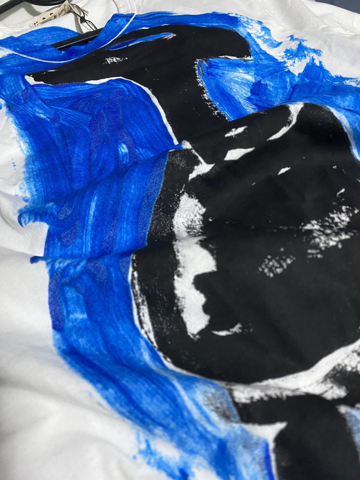 Marni Blue Black Color Print Tee T-shirt Size US M / EU 48-50 / 2 - 5 Thumbnail