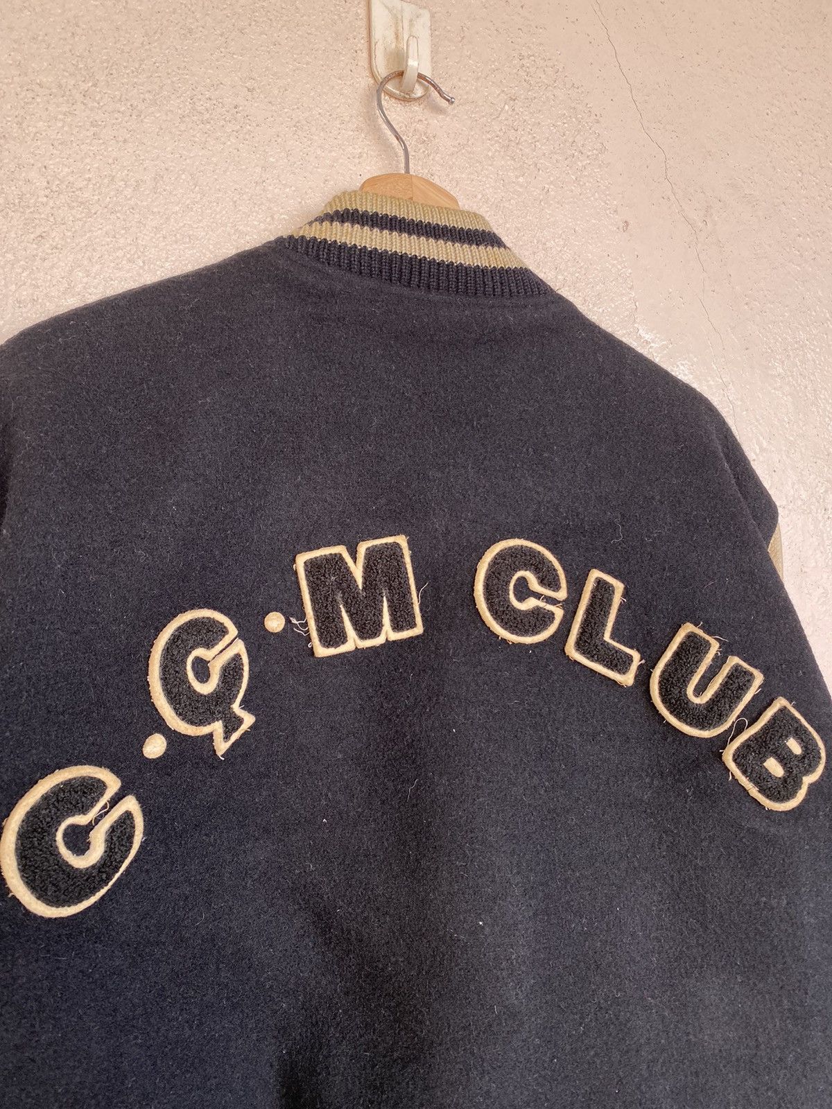 Japanese Brand Vintage 80s Comme Ca Du Mode Varsity Jacket Size US M / EU 48-50 / 2 - 9 Thumbnail