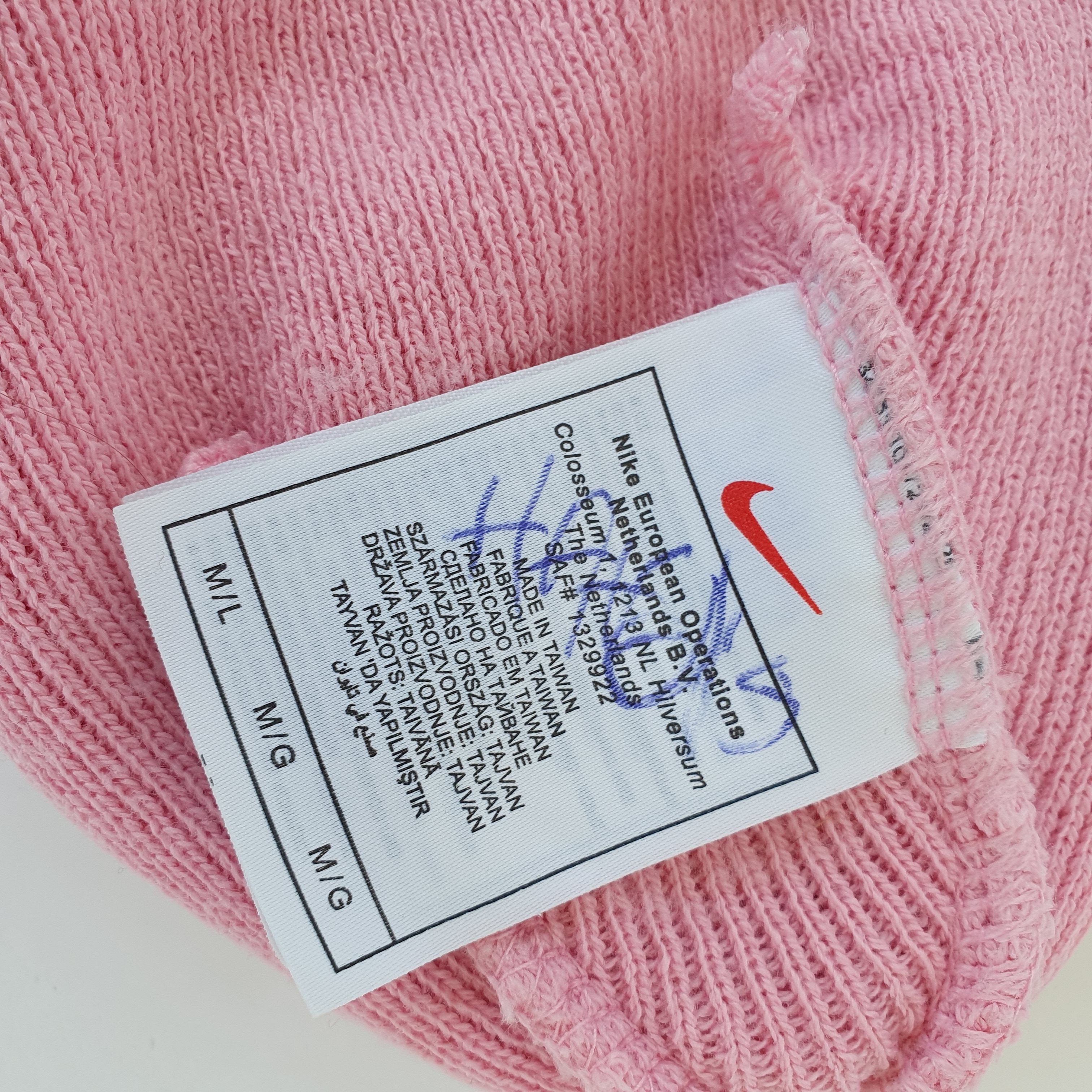 Nike × Vintage Vintage Pink Nike Swoosh Logo Rare Cap Hat GOLF WANG Size ONE SIZE - 5 Thumbnail