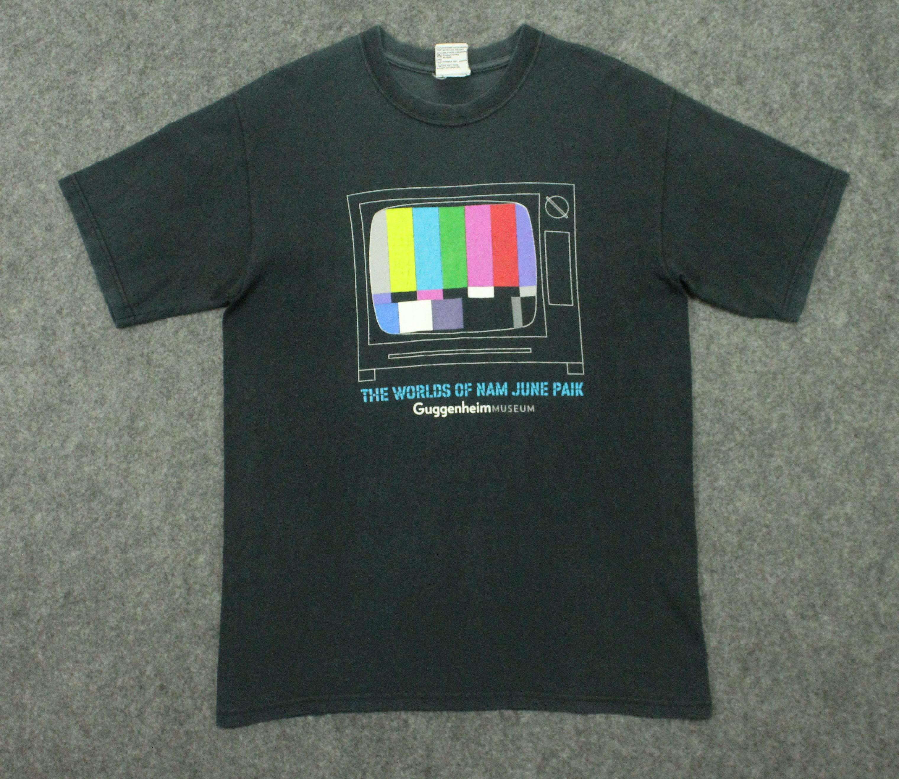 Art × Very Rare × Vintage Vintage 90s NAM JUNE PAIK T Shirt 