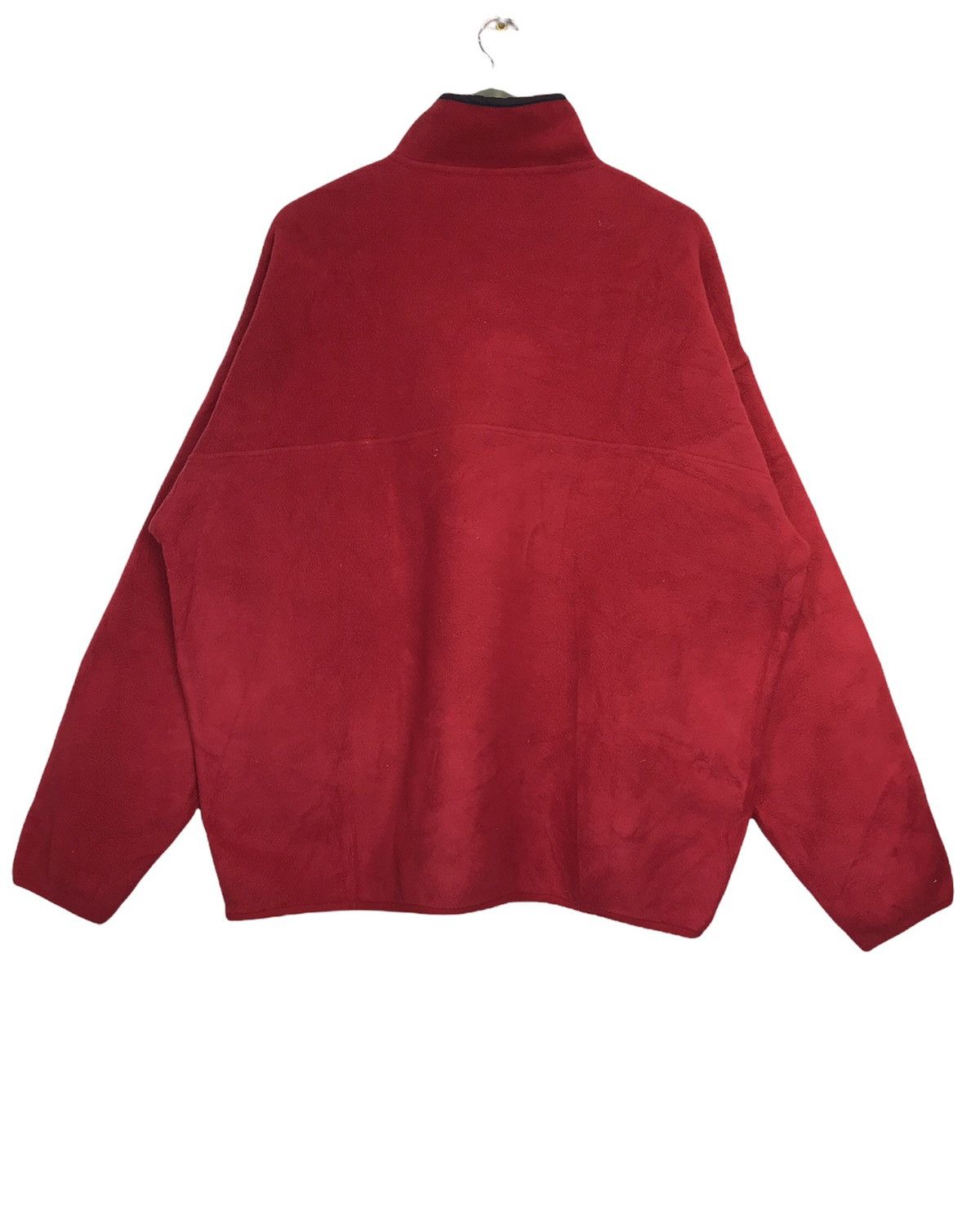 Patagonia × Vintage Rare Patagonia Synchilia red fleece pullover Size US XL / EU 56 / 4 - 5 Thumbnail