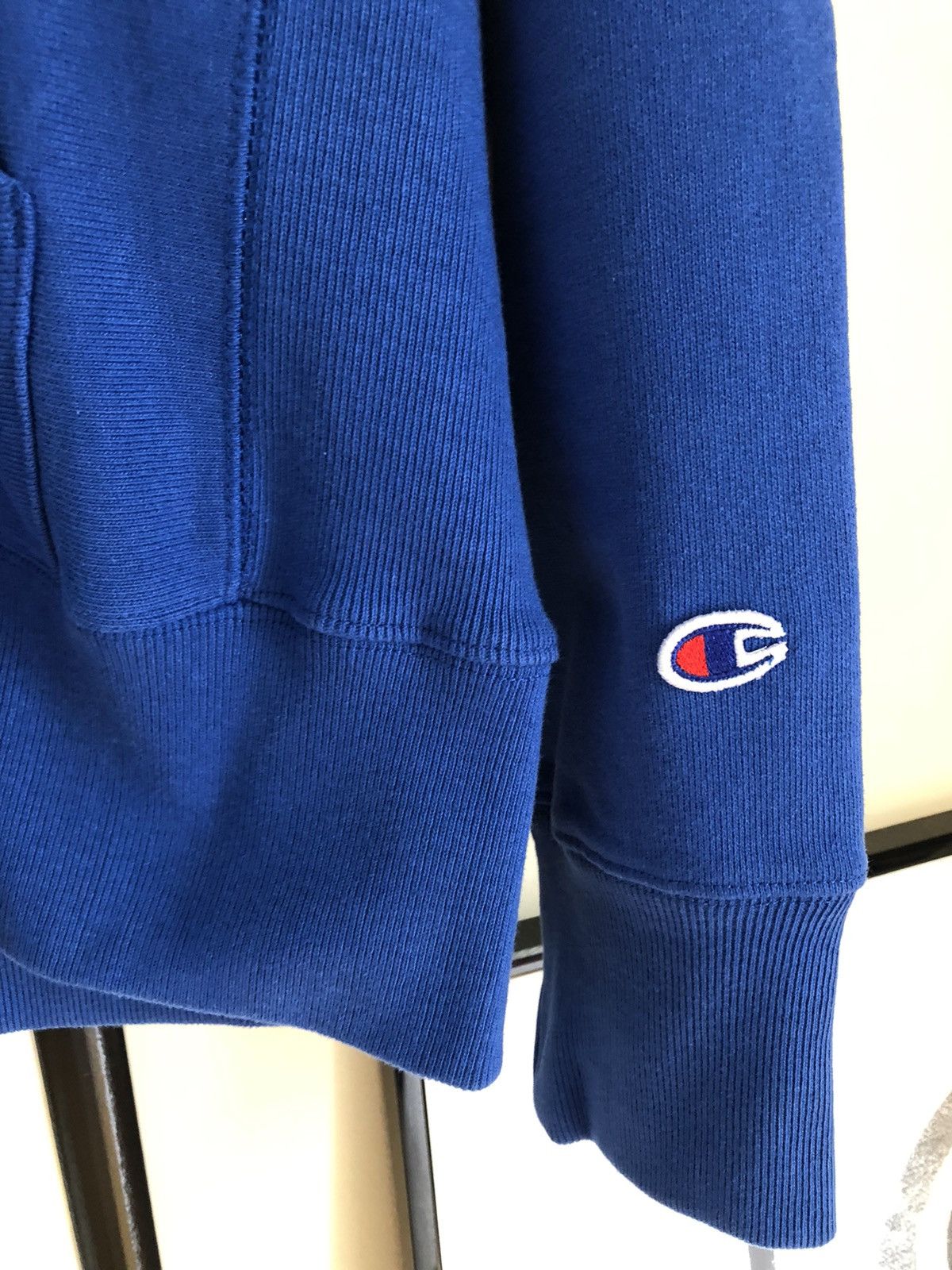 Champion Champion Reverse Weave blue zipped hoodie kanye Size US L / EU 52-54 / 3 - 4 Thumbnail