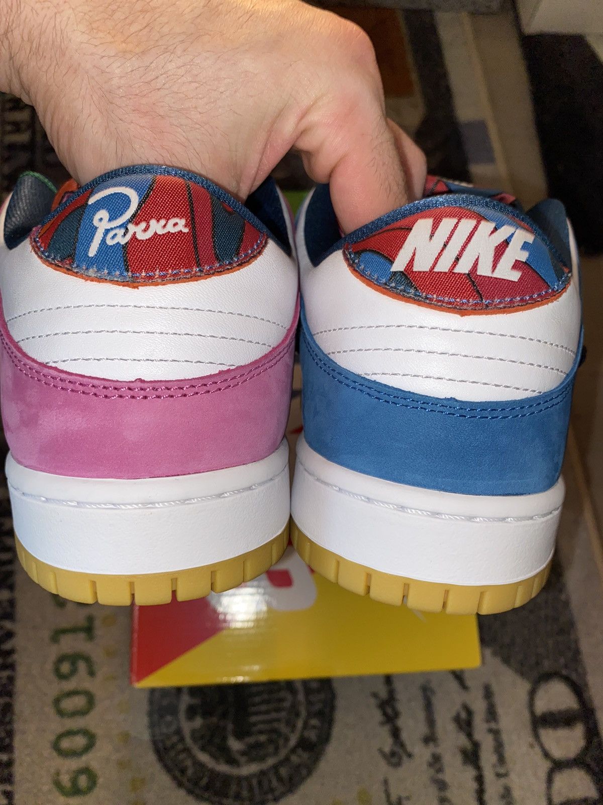 Nike × Parra Nike SB Dunk Low Pro QS Parra (Friends and Family) Size US 9 / EU 42 - 6 Thumbnail