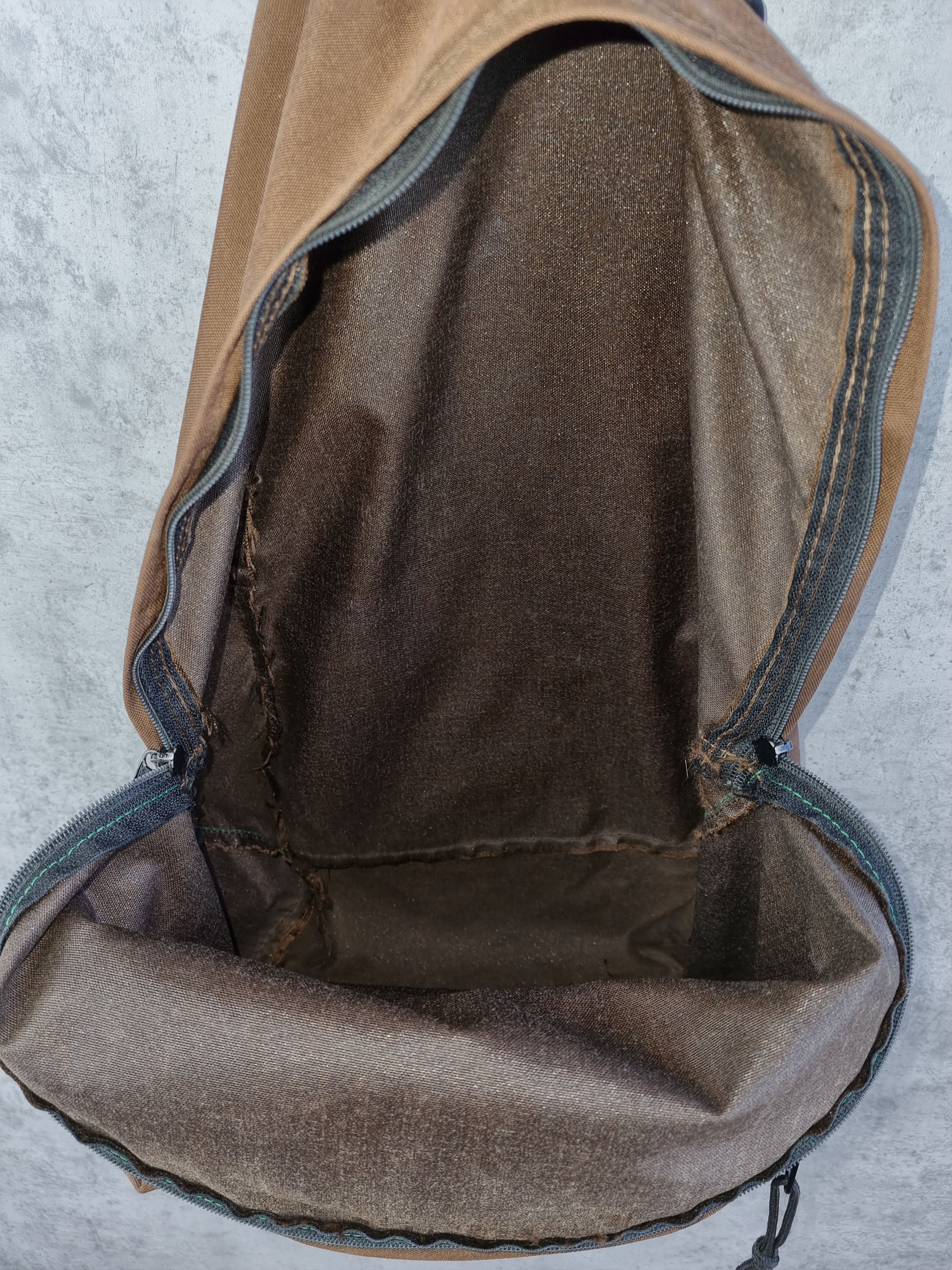 Eastpak × Vintage Rare EASTPAK Brown Backpack Size ONE SIZE - 8 Thumbnail