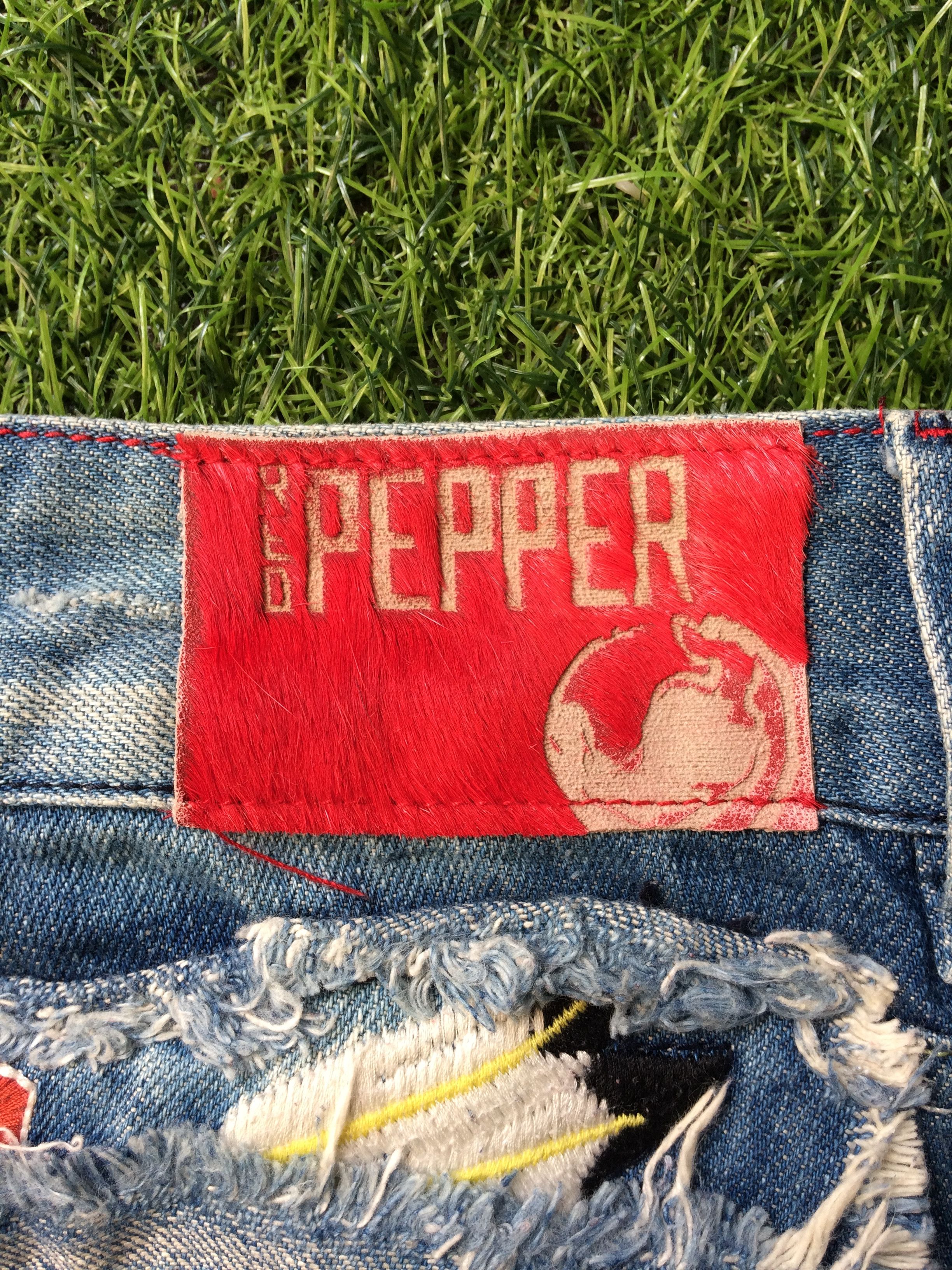 Japanese Brand Red Pepper Bootcut Denim Jeans #D-443 Size 26" / US 2 / IT 38 - 10 Thumbnail