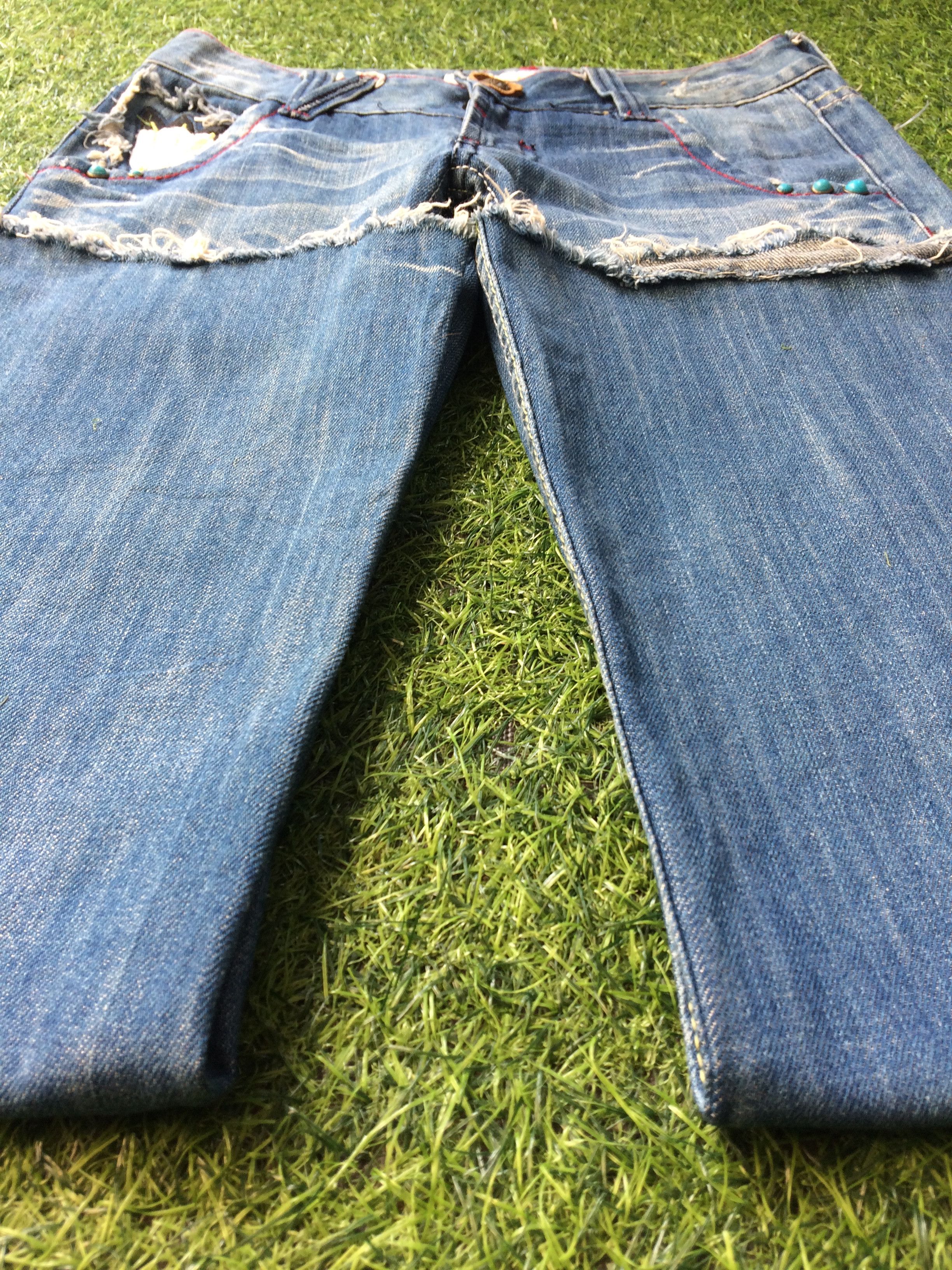 Japanese Brand Red Pepper Bootcut Denim Jeans #D-443 Size 26" / US 2 / IT 38 - 5 Thumbnail
