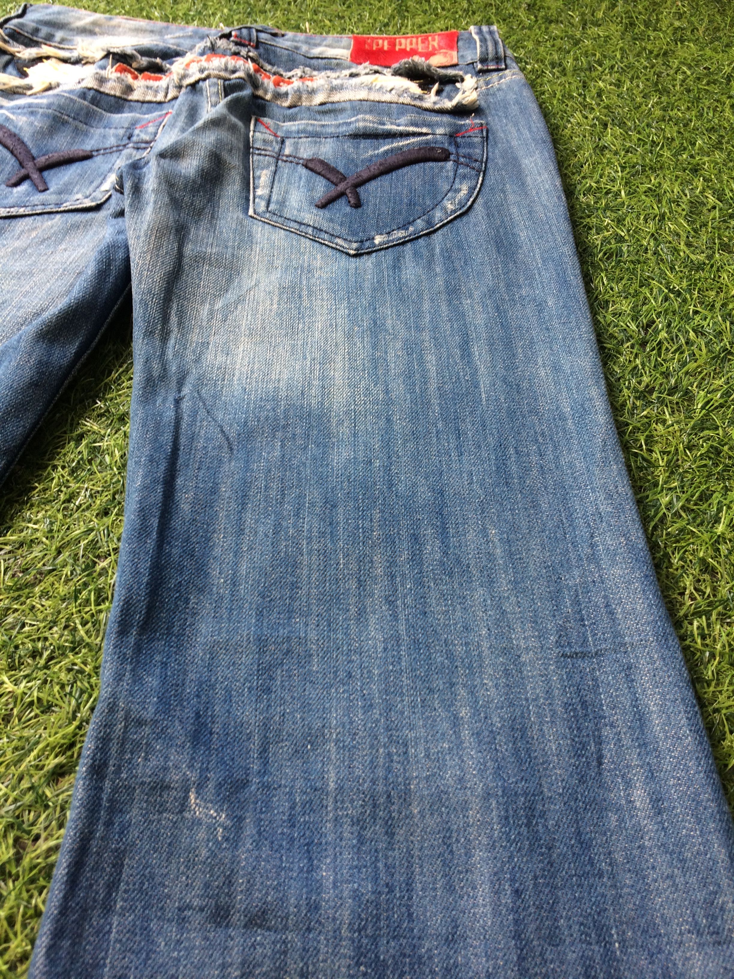 Japanese Brand Red Pepper Bootcut Denim Jeans #D-443 Size 26" / US 2 / IT 38 - 8 Thumbnail