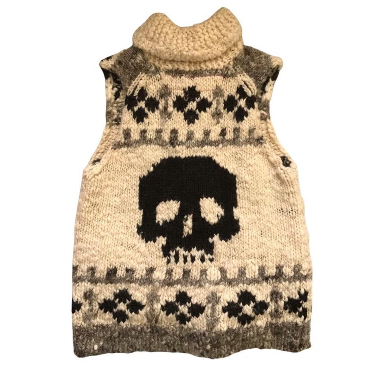 Junya Watanabe Junya Watanabe Comme des Garcons Man Skull Knit Vest Size US S / EU 44-46 / 1 - 4 Thumbnail