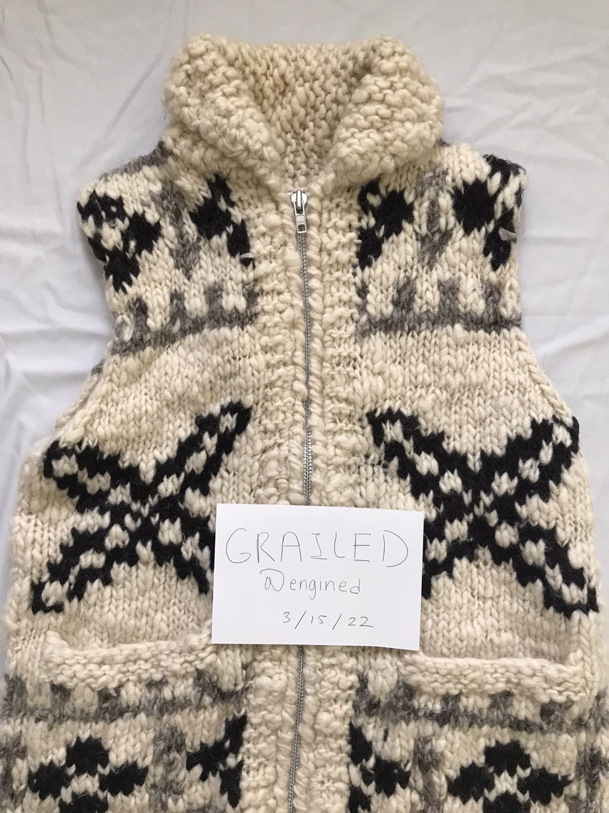 Junya Watanabe Junya Watanabe Comme des Garcons Man Skull Knit Vest Size US S / EU 44-46 / 1 - 5 Thumbnail
