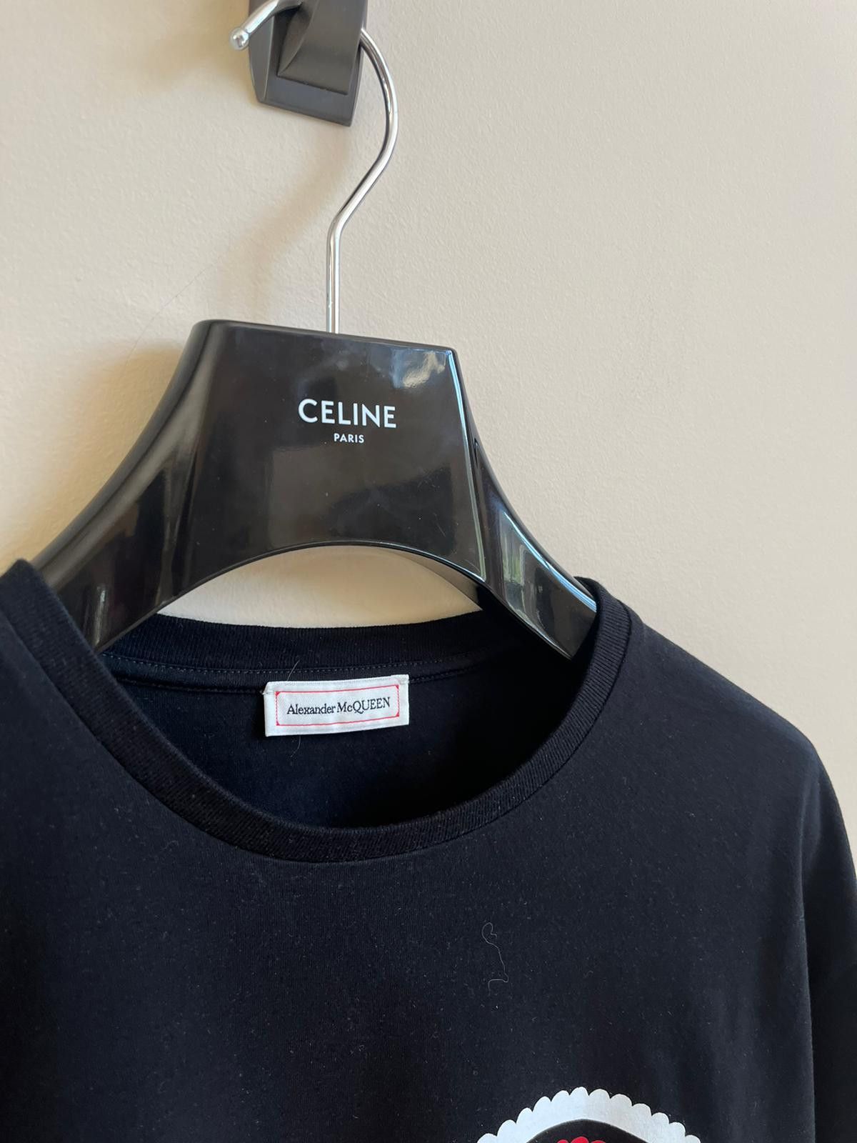 Alexander McQueen T-Shirt in Black Size US S / EU 44-46 / 1 - 6 Thumbnail
