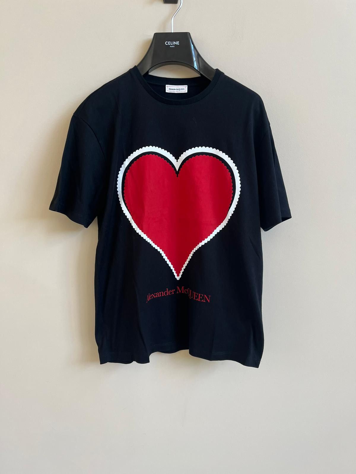 Alexander McQueen T-Shirt in Black Size US S / EU 44-46 / 1 - 5 Thumbnail