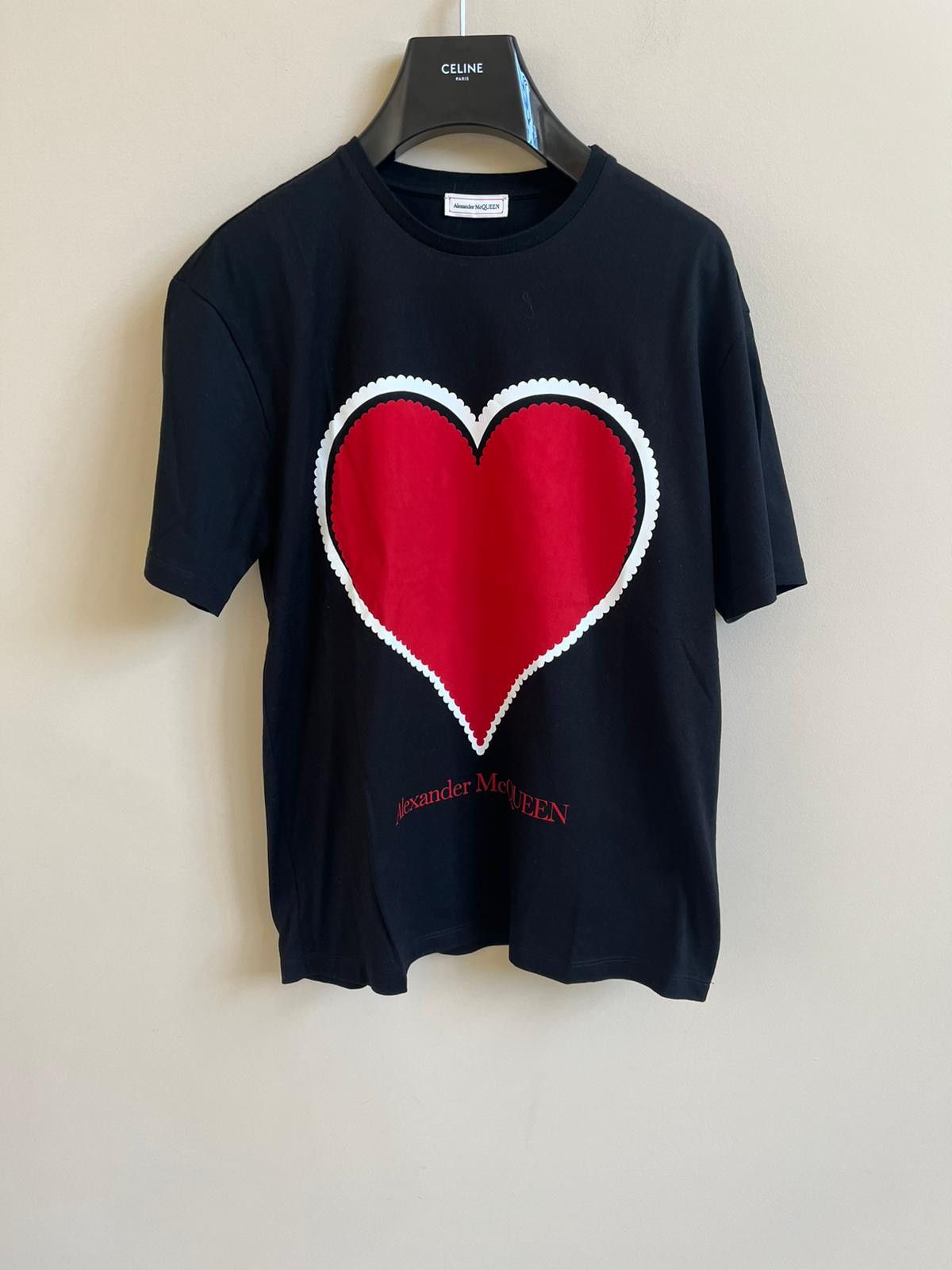 Alexander McQueen T-Shirt in Black Size US S / EU 44-46 / 1 - 10 Thumbnail