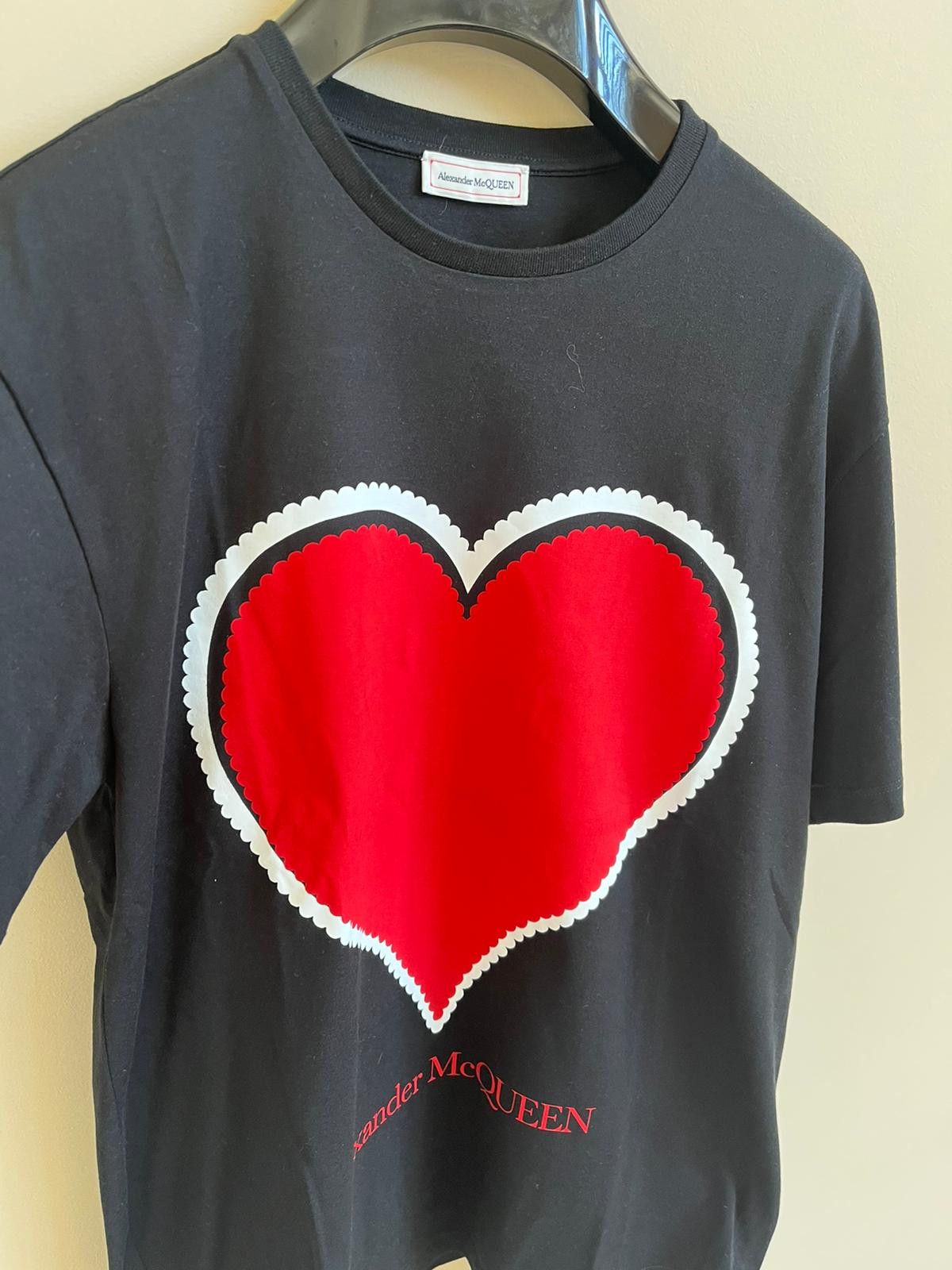 Alexander McQueen T-Shirt in Black Size US S / EU 44-46 / 1 - 8 Thumbnail