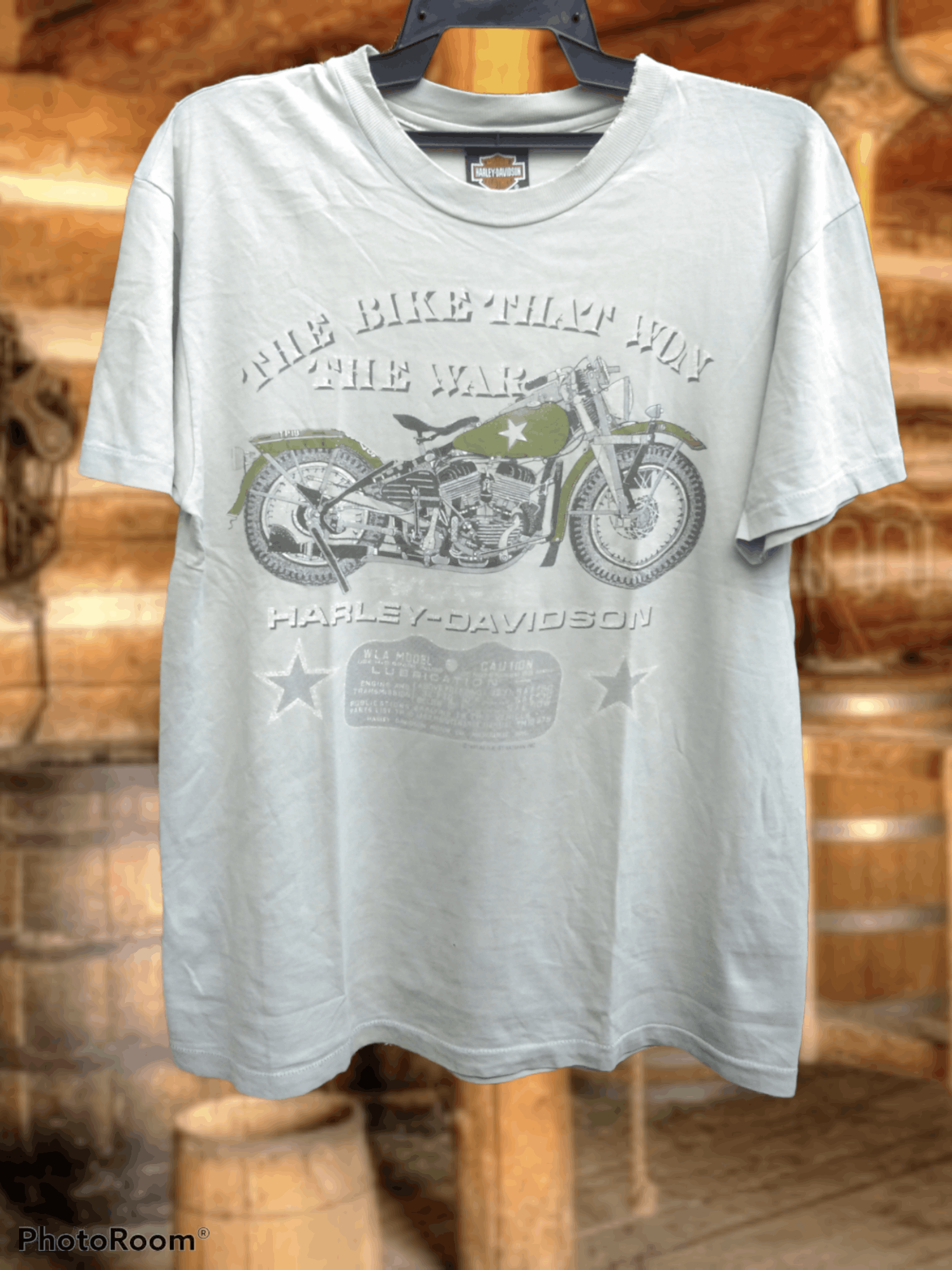 Harley Davidson VINTAGE 1991 HEAVILY USED HARLEY DAVIDSON TSHIRT Size US M / EU 48-50 / 2 - 1 Thumbnail