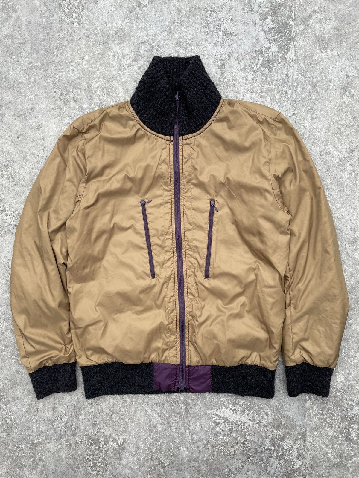 Issey Miyake AW10 Reversible Bomber Jacket Size US M / EU 48-50 / 2 - 2 Thumbnail