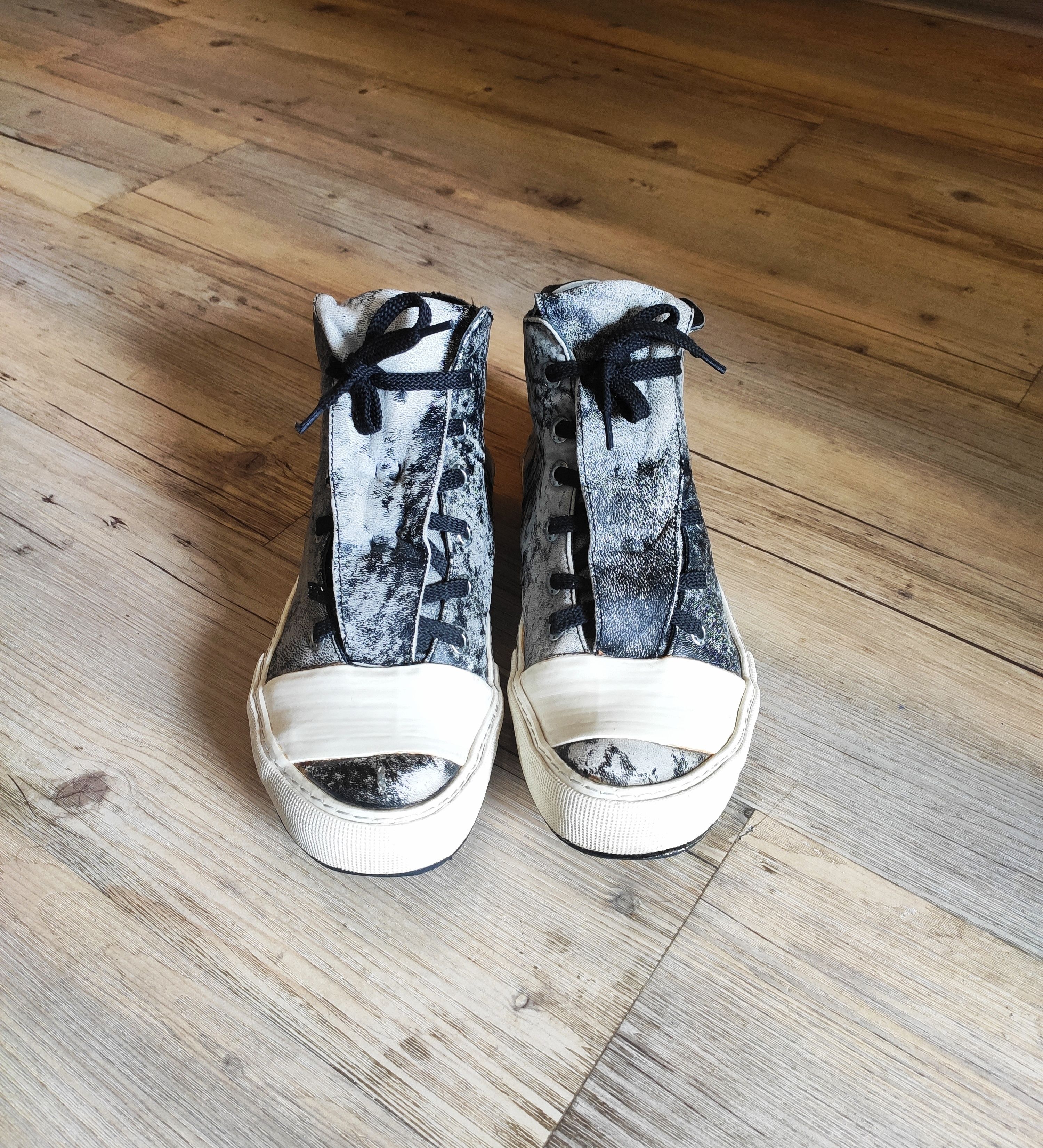 image of Boris Bidjan Saberi Grail! Bamba 1-F240 In Kangaroo From Ss13 Shoes, Men's (Size 8)