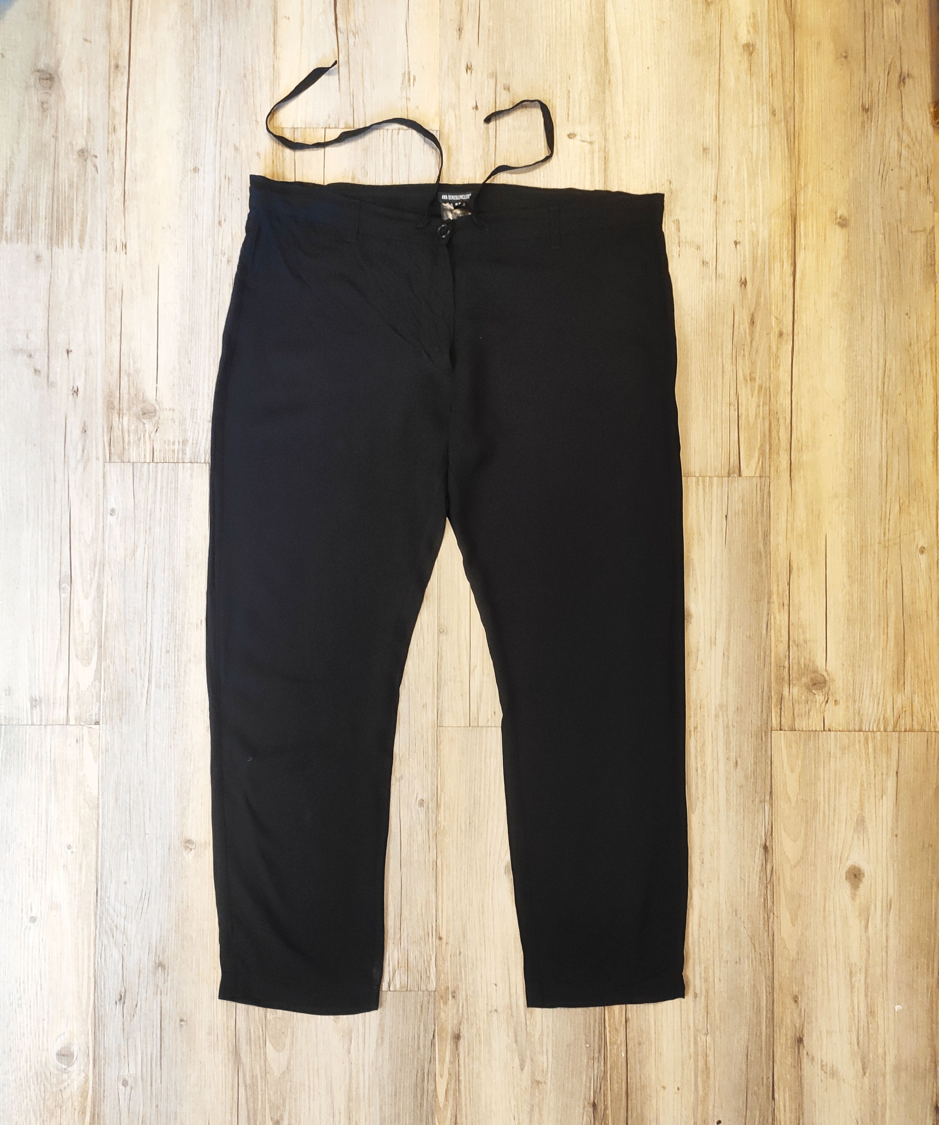Ann Demeulemeester Drawstring pants.Like Yohji Yamamoto. Size US 29 - 2 Thumbnail