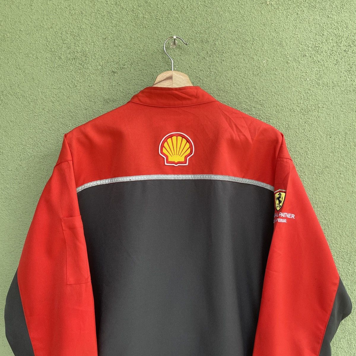 Ferrari Bundle‼️Vintage Shell Ferrari Jacket & Button Ups Shirt Size US XL / EU 56 / 4 - 7 Thumbnail
