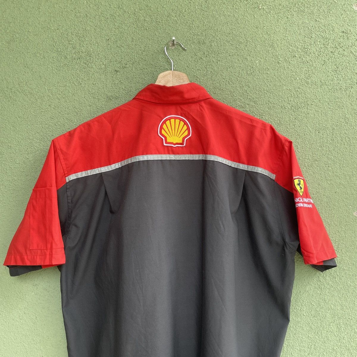 Ferrari Bundle‼️Vintage Shell Ferrari Jacket & Button Ups Shirt Size US XL / EU 56 / 4 - 16 Thumbnail