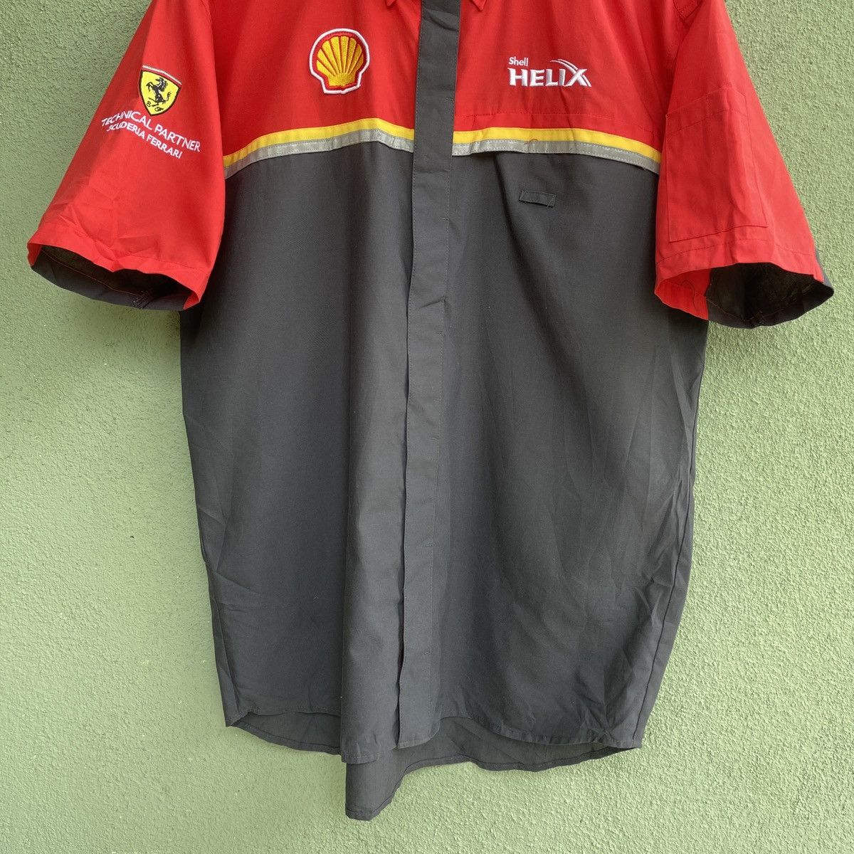 Ferrari Bundle‼️Vintage Shell Ferrari Jacket & Button Ups Shirt Size US XL / EU 56 / 4 - 13 Thumbnail